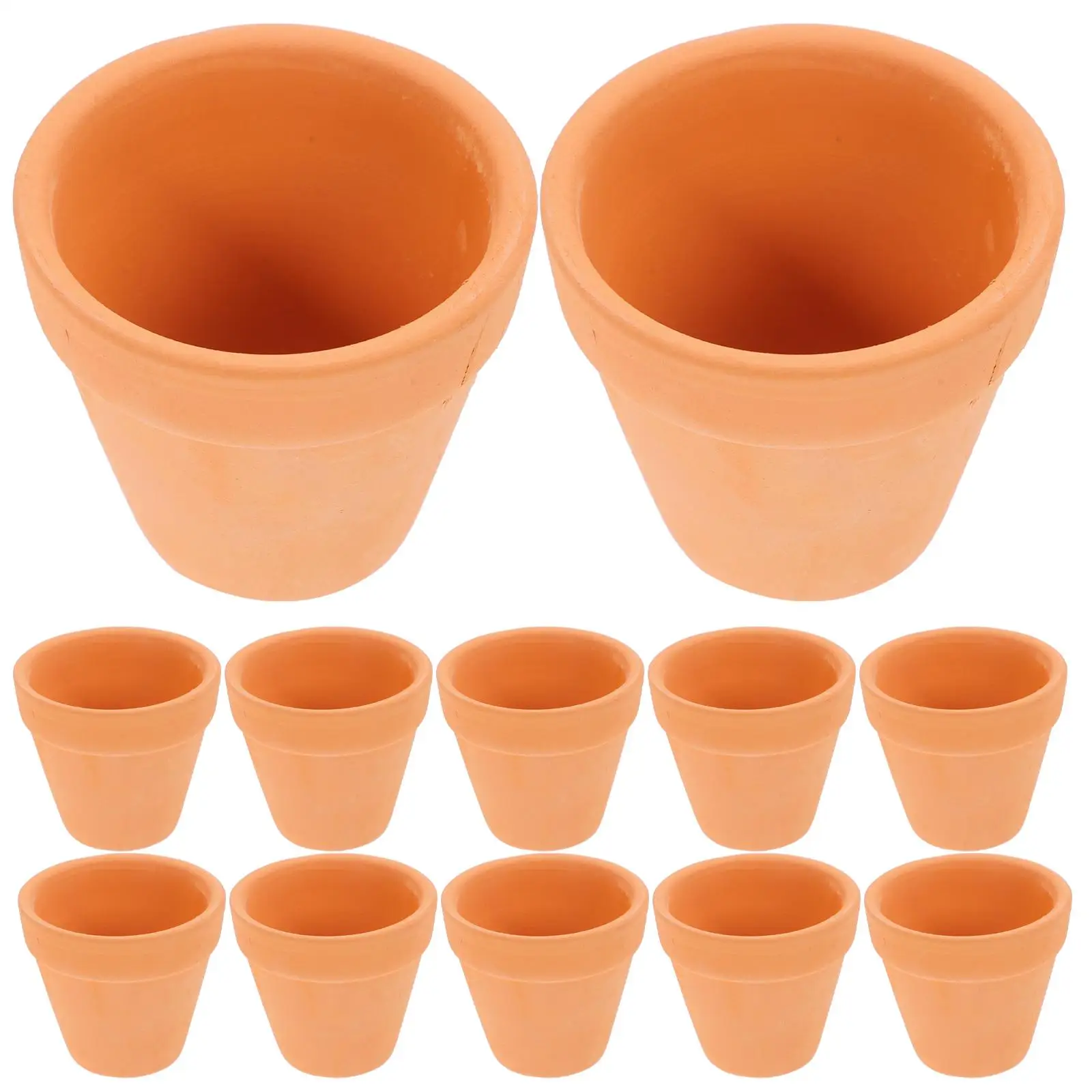 12 Pcs Pots For Indoor Plants Succulent Clay Flower with Drainage Hole Terracotta Mini
12 Pcs Pots For Indoor Plants Succulent Clay Flower with Drainage Hole Terracotta Mini