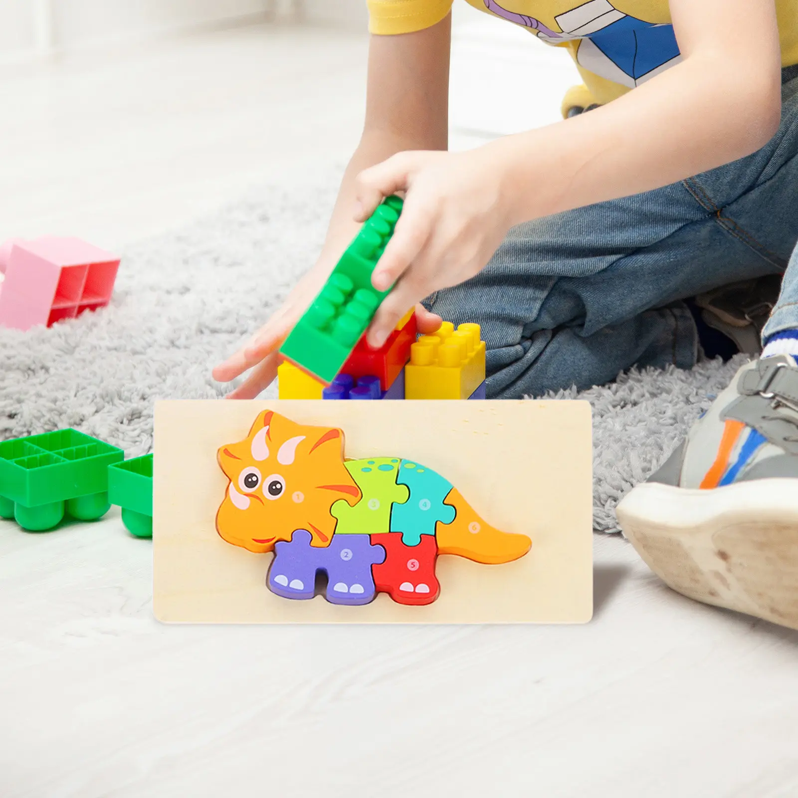 5Sets Wood 3D Puzzle Children Educational Cognitive Training Cartoon Wooden for Toddlers Ages 1-3 Learning Game
5Sets Wood 3D Puzzle Children Educational Cognitive Training Cartoon Wooden for Toddlers Ages 1-3 Learning Game