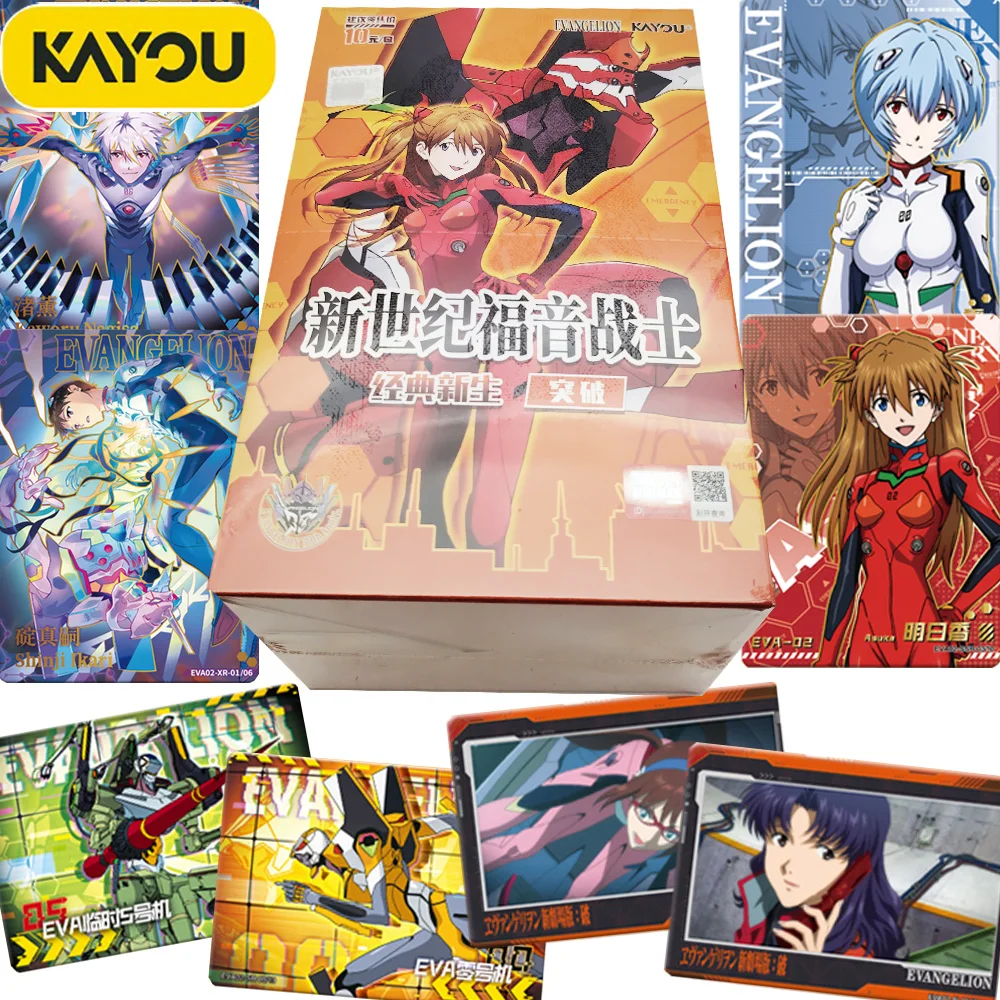 Коллекционные карточки KAYOU Genuine EVA: Икари Шинджи, Нагиса, Кавору — Классические моменты аниме, памятные карточки, подарок для детей
Коллекционные карточки KAYOU Genuine EVA: Икари Шинджи, Нагиса, Кавору — Классические моменты аниме, памятные карточки, подарок для детей