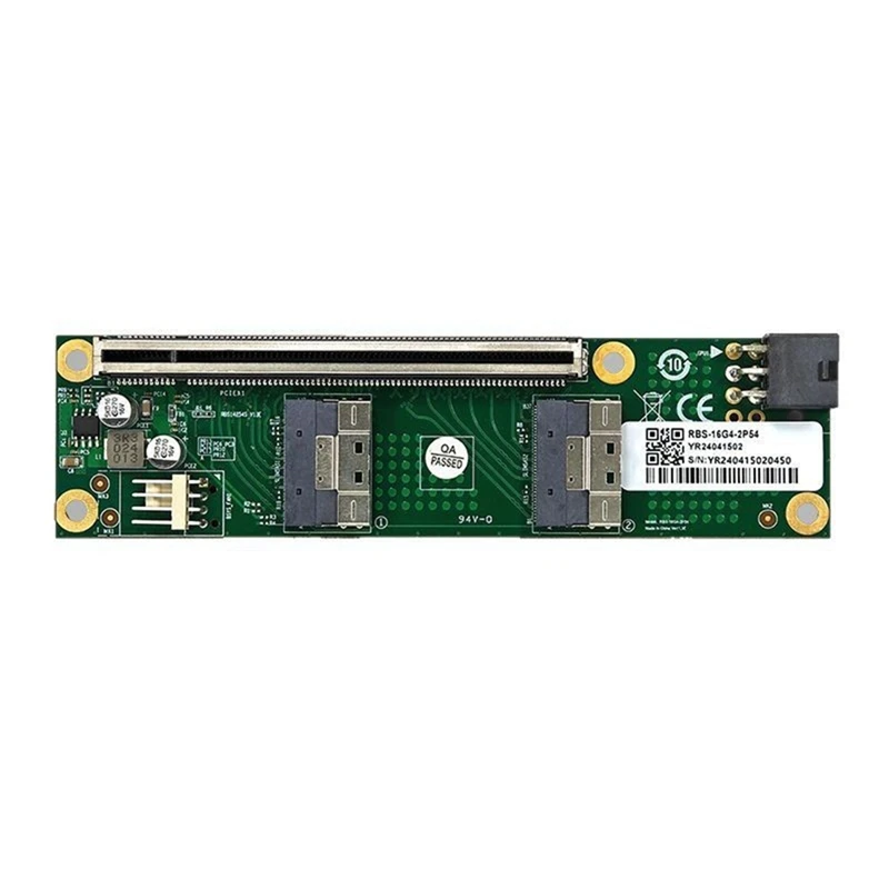 Плата преобразования Pcle4.0 SFF-8654 Преобразователь Pcie4.0 в SFF-8654 Карта адаптера SFF-8654 в Pcie 4.0 X16
Плата преобразования Pcle4.0 SFF-8654 Преобразователь Pcie4.0 в SFF-8654 Карта адаптера SFF-8654 в Pcie 4.0 X16