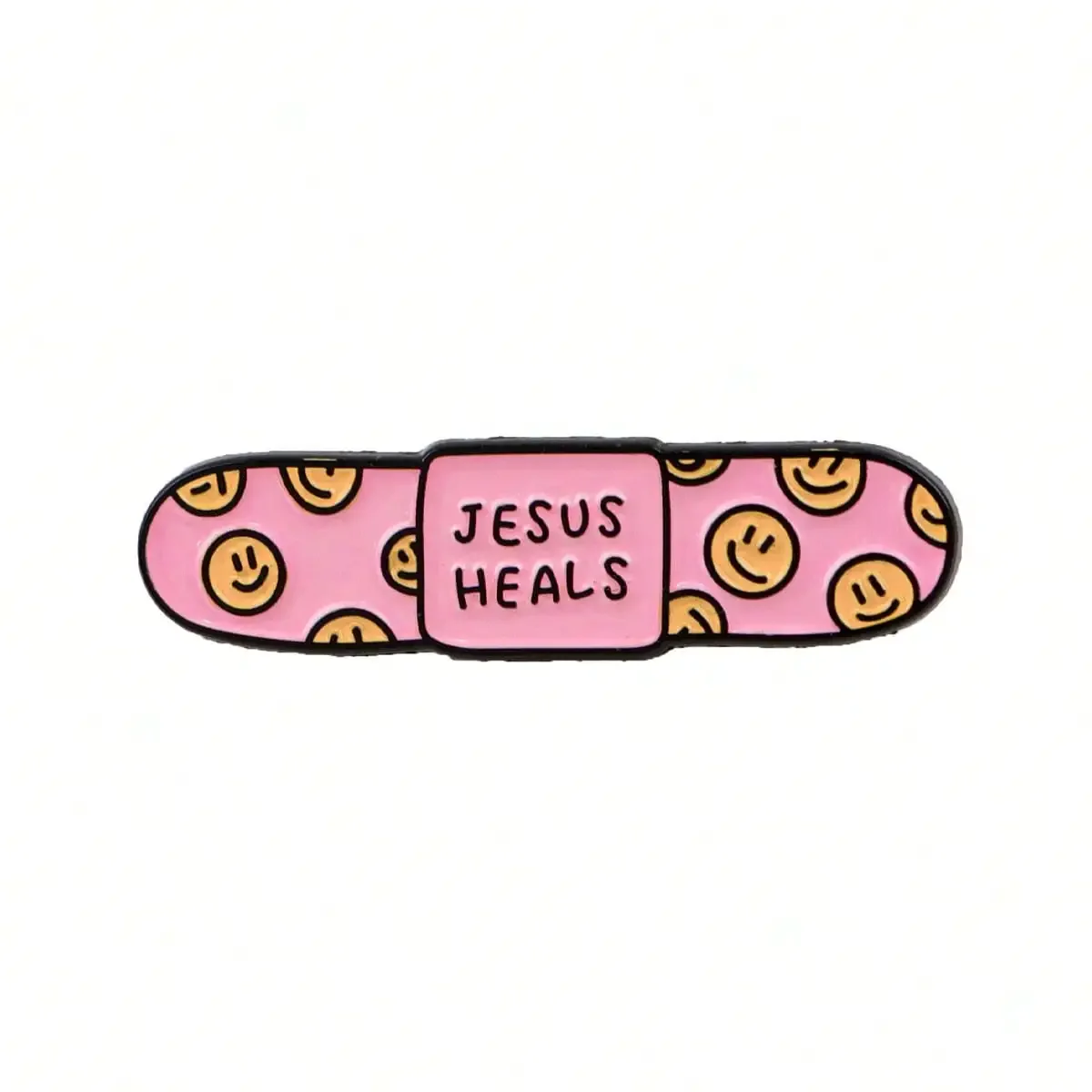 Jesus Heals Enamel Pin Lapel Pins Badges On Backpack Women's Brooch Clothes Gift Jewelry Fashion Accessories
Jesus Heals Enamel Pin Lapel Pins Badges On Backpack Women's Brooch Clothes Gift Jewelry Fashion Accessories