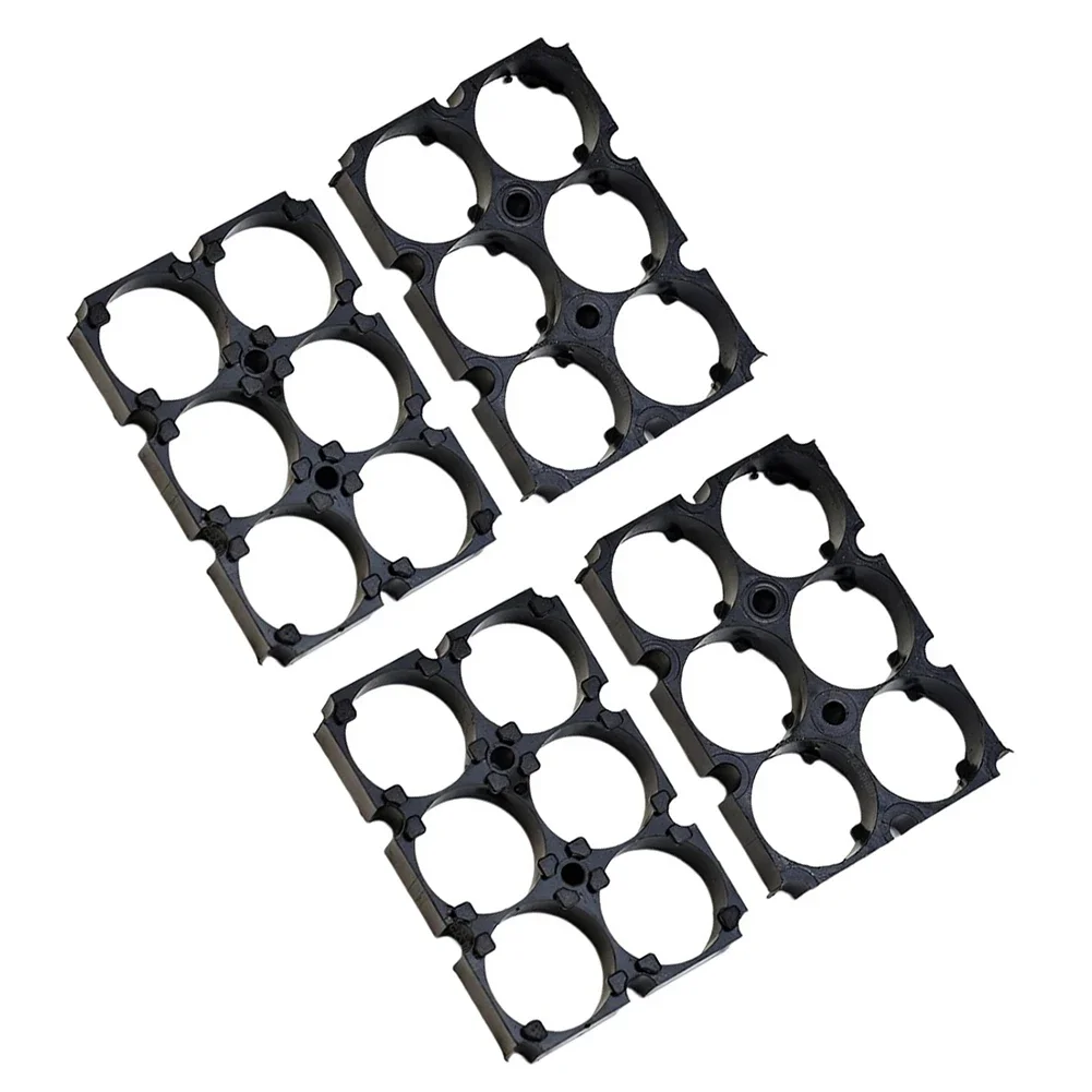 Accessories Battery Holder 21700 2x3 Slots 4pcs ABS+PC Black DIY Holding Battery Packs Plastic Frame Brand New
Accessories Battery Holder 21700 2x3 Slots 4pcs ABS+PC Black DIY Holding Battery Packs Plastic Frame Brand New