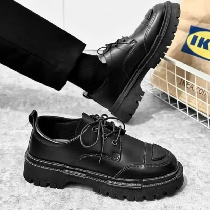 Business Formal Black Dress Shoes Men's Leather Loafers Luxury Sale Designer Classic Original Retro Male Casual Shoe Common Pu
Business Formal Black Dress Shoes Men's Leather Loafers Luxury Sale Designer Classic Original Retro Male Casual Shoe Common Pu