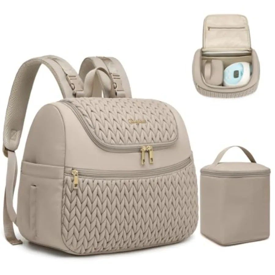 Qualyphant Breast Pump Bag for Spectra S1/S2 and Medela Insulated Cooler Bag 13" Laptop Sleeve Diaper Bags Backpack Lightweight
Qualyphant Breast Pump Bag for Spectra S1/S2 and Medela Insulated Cooler Bag 13" Laptop Sleeve Diaper Bags Backpack Lightweight