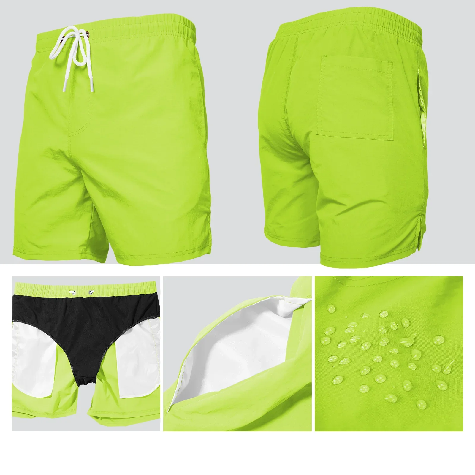 Men's Summer Swim Shorts in 10 Stunning Colors Comfortable Ventilated Lightweight Perfect for Seaside Trips
Men's Summer Swim Shorts in 10 Stunning Colors Comfortable Ventilated Lightweight Perfect for Seaside Trips