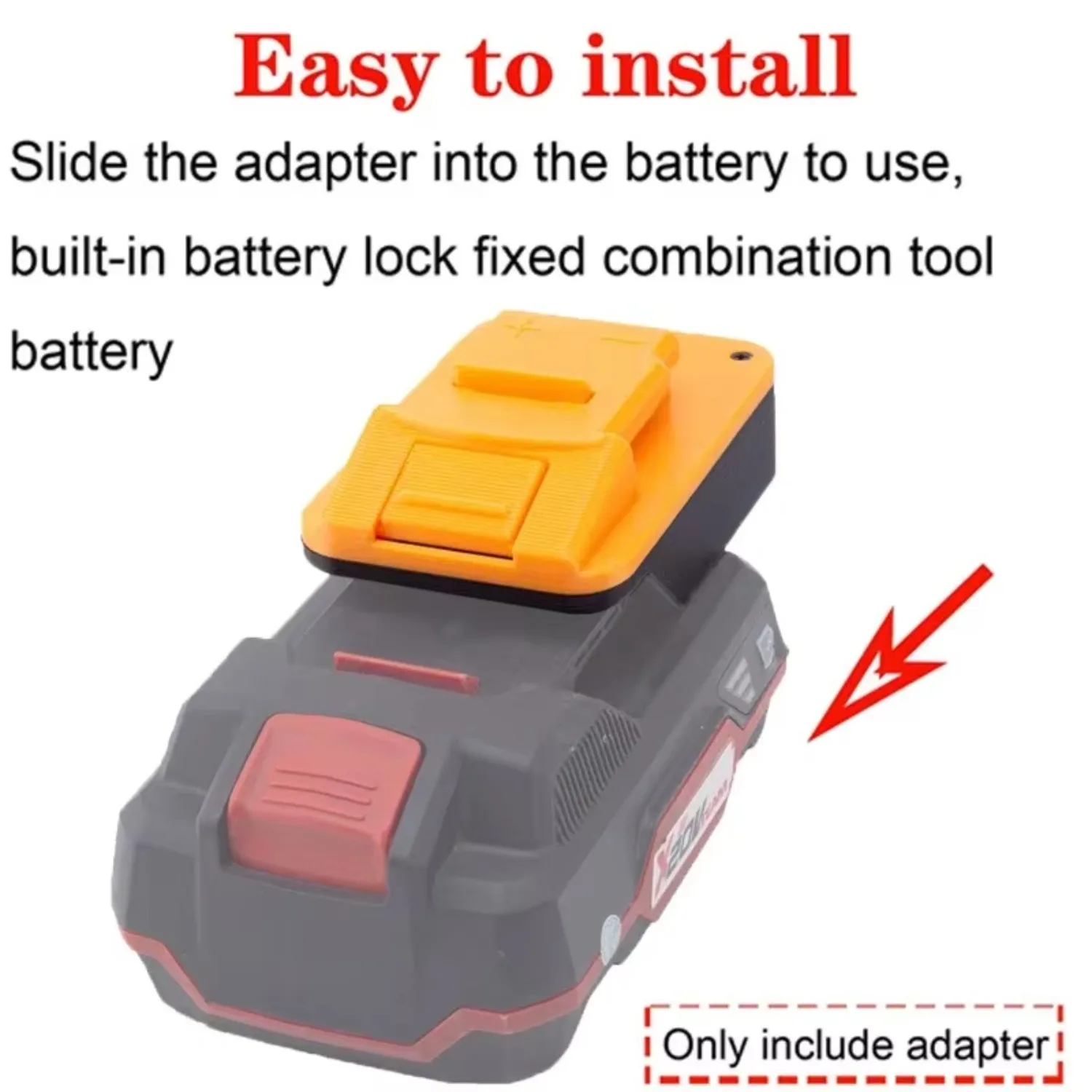 The Adapter for Parkside X20V LI-Ion Battery Is Converted To Worx 20V 4PIN Cordless Electric Drill Power Tool Accessories
The Adapter for Parkside X20V LI-Ion Battery Is Converted To Worx 20V 4PIN Cordless Electric Drill Power Tool Accessories