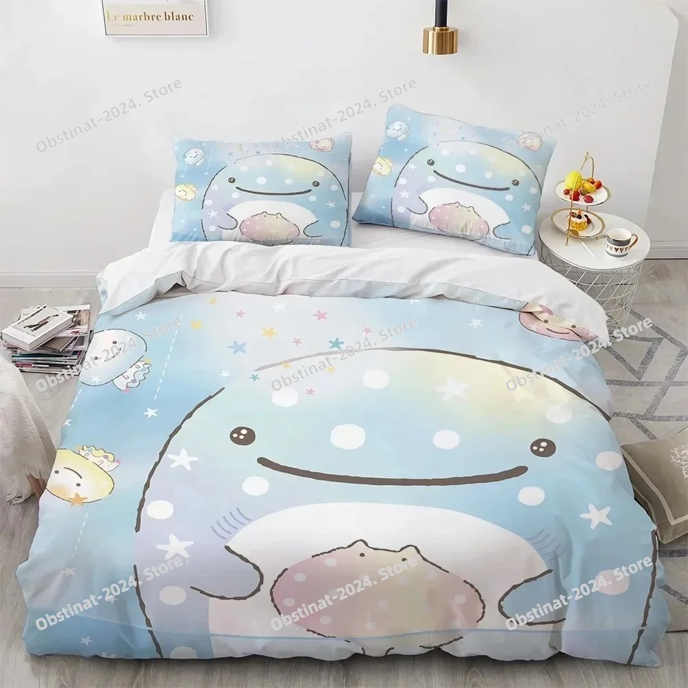 Anime Kawaii Cartoon Sumikko Gurashi Bedding Set Boys Girls Twin Queen Size Duvet Cover Pillowcase Bed Kids Adult
Anime Kawaii Cartoon Sumikko Gurashi Bedding Set Boys Girls Twin Queen Size Duvet Cover Pillowcase Bed Kids Adult
