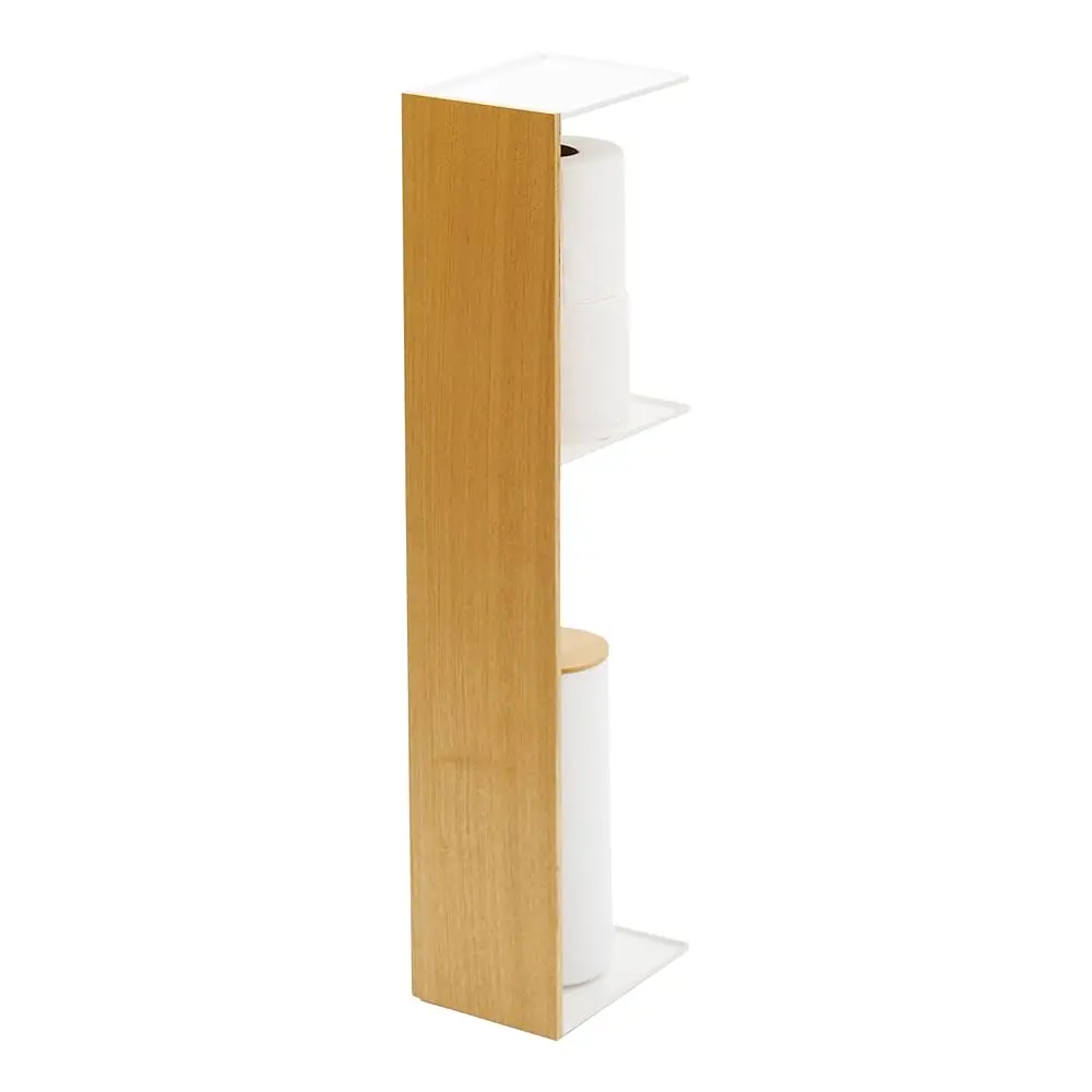 Home Supplies Organizer-Slim Bathroom Storage Shelves | Steel + Wood | Toilet Paper Stocker, One Size, Ash
Home Supplies Organizer-Slim Bathroom Storage Shelves | Steel + Wood | Toilet Paper Stocker, One Size, Ash