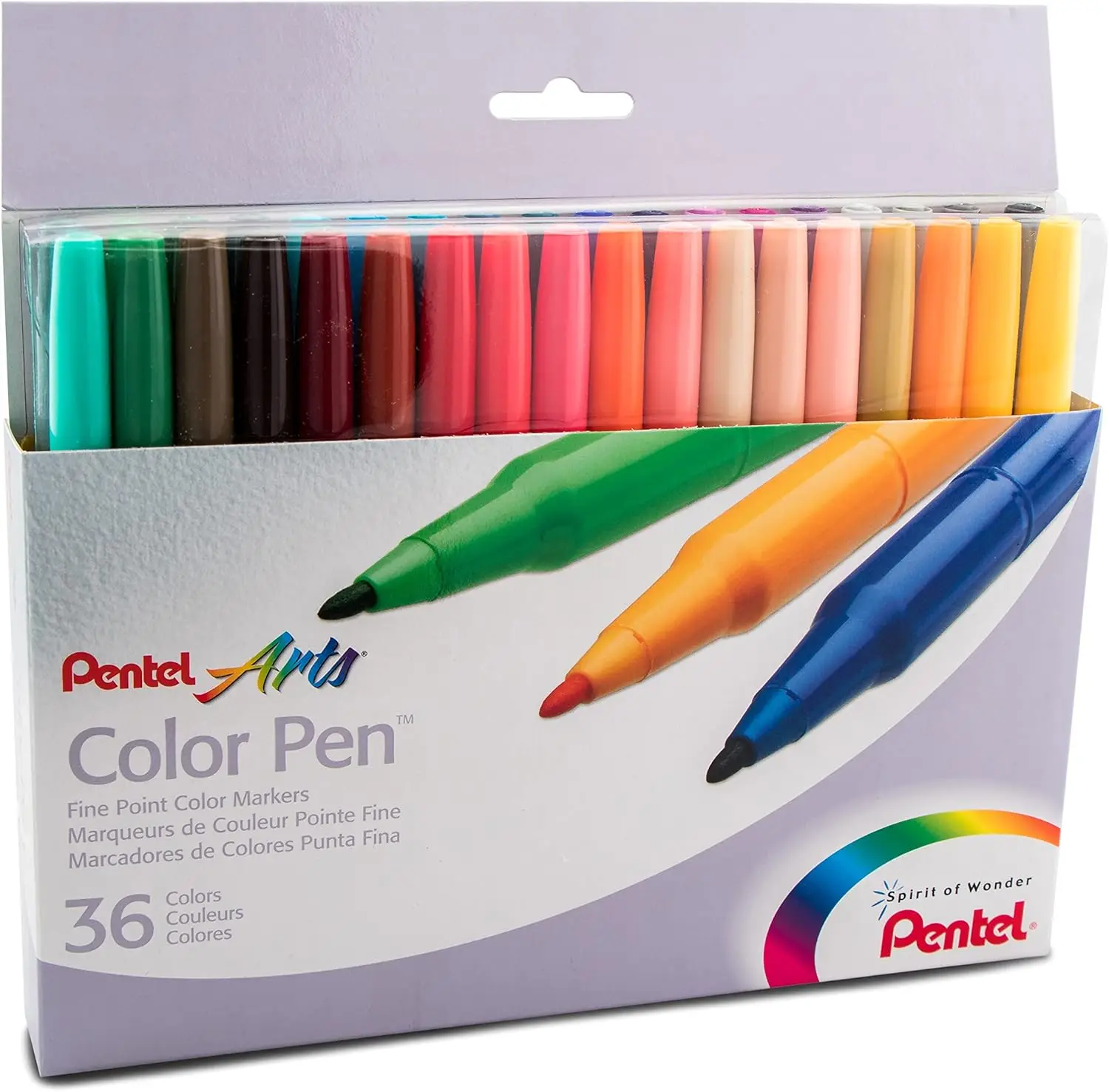 36 Assorted Color Pen Set, Fine Tip, Water-Based Ink for Drawing & Writing
36 Assorted Color Pen Set, Fine Tip, Water-Based Ink for Drawing & Writing