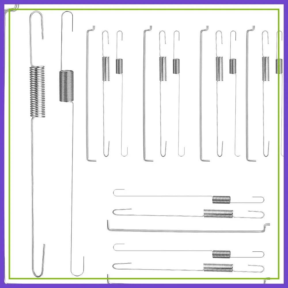 21PCS Throttle Return Spring Linkage Kit for GX160 GX200 170F GX210 Engine Speed Control Carburetor
21PCS Throttle Return Spring Linkage Kit for GX160 GX200 170F GX210 Engine Speed Control Carburetor