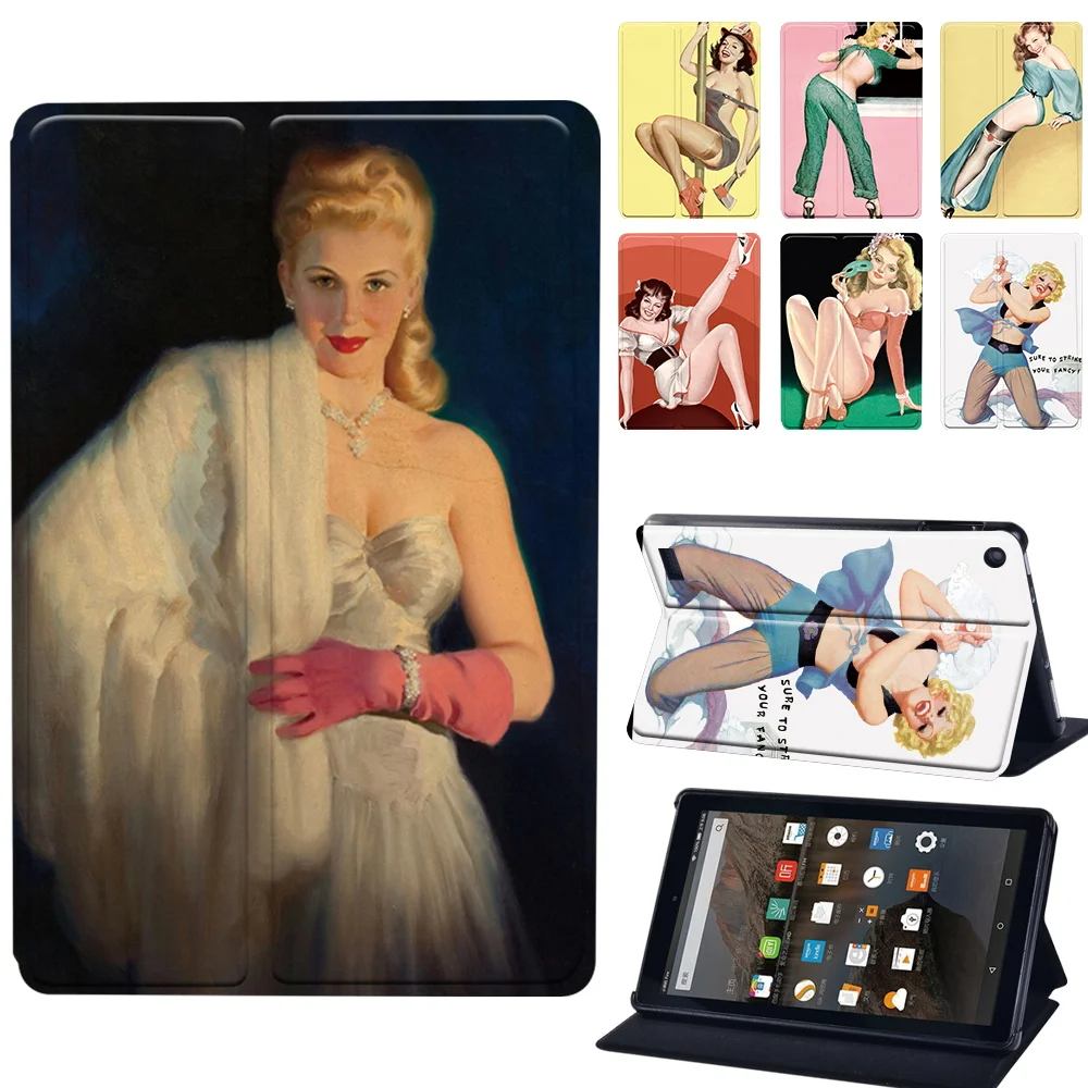 Tablet Cover for Fire HD 10/10 Plus 11th Gen 2021/Fire 7/Fire HD 8 HD 8 Plus Pu Leather Tablet Stand Case Fashion Pattern
Tablet Cover for Fire HD 10/10 Plus 11th Gen 2021/Fire 7/Fire HD 8 HD 8 Plus Pu Leather Tablet Stand Case Fashion Pattern