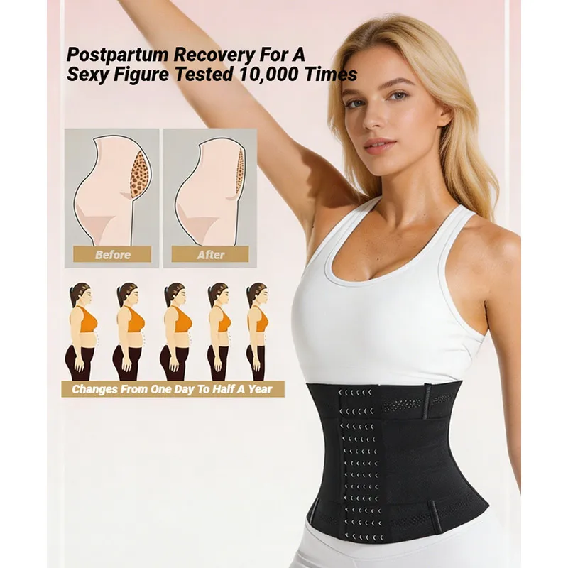 Shapewear Women Corset Waist Trainer Body Shaper Double Tummy Control Slimming Sheath Flat Belly Reductive Belts Sport Girdle
Shapewear Women Corset Waist Trainer Body Shaper Double Tummy Control Slimming Sheath Flat Belly Reductive Belts Sport Girdle