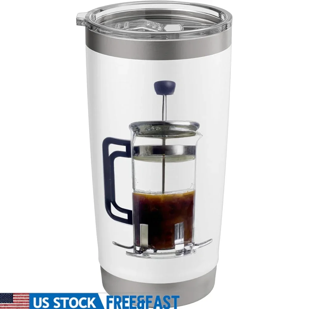 Stainless Steel French Press Coffee Maker Dual Wall Insulated Tumbler Leak Proof Lid Perfect Cafes Restaurants Hot Cold Drinks
Stainless Steel French Press Coffee Maker Dual Wall Insulated Tumbler Leak Proof Lid Perfect Cafes Restaurants Hot Cold Drinks