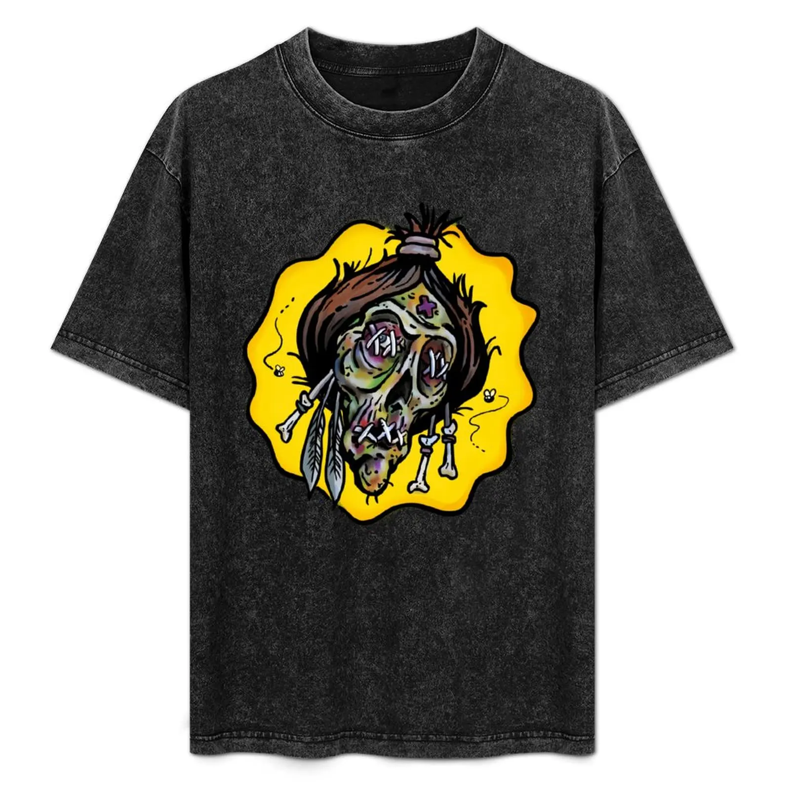 Shrunken Head T-Shirt No Iron Casual Short Sleeve Top
Shrunken Head T-Shirt No Iron Casual Short Sleeve Top