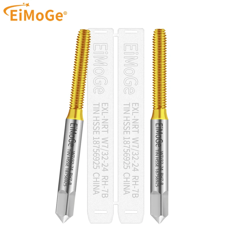 EiMoGe HSSE-M42 JIS Standard Roll Forming Tap W 1/8 5/32 3/16 7/32 1/4 5/16 3/8Machine Screw Thread Taps For Aluminium Steel
EiMoGe HSSE-M42 JIS Standard Roll Forming Tap W 1/8 5/32 3/16 7/32 1/4 5/16 3/8Machine Screw Thread Taps For Aluminium Steel