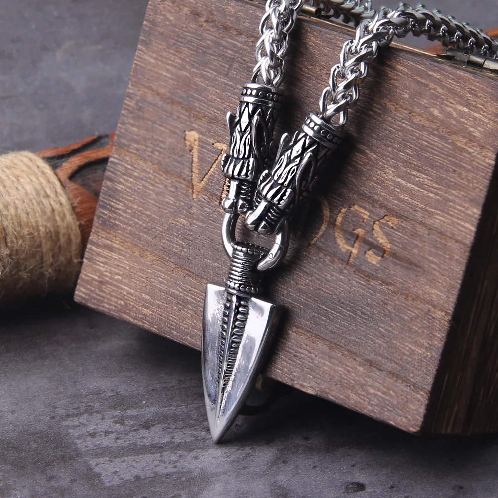 Never Fade Men Celtic Wolf Necklaces Viking Vegvisir Amulet spear Pendant Norse Runes Anchor Stainless Steel King Chain Jewelry
Never Fade Men Celtic Wolf Necklaces Viking Vegvisir Amulet spear Pendant Norse Runes Anchor Stainless Steel King Chain Jewelry