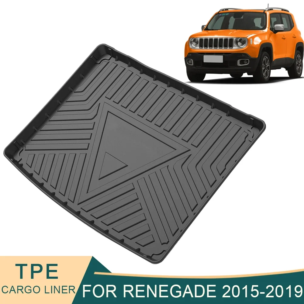 Автомобильный грузовой коврик для Jeep Renegade, Нескользящие коврики из ТПЭ для багажника, поднос багажника, коврик для багажника, аксессуары для салона автомобиля, 2015-2023 гг.
Автомобильный грузовой коврик для Jeep Renegade, Нескользящие коврики из ТПЭ для багажника, поднос багажника, коврик для багажника, аксессуары для салона автомобиля, 2015-2023 гг.