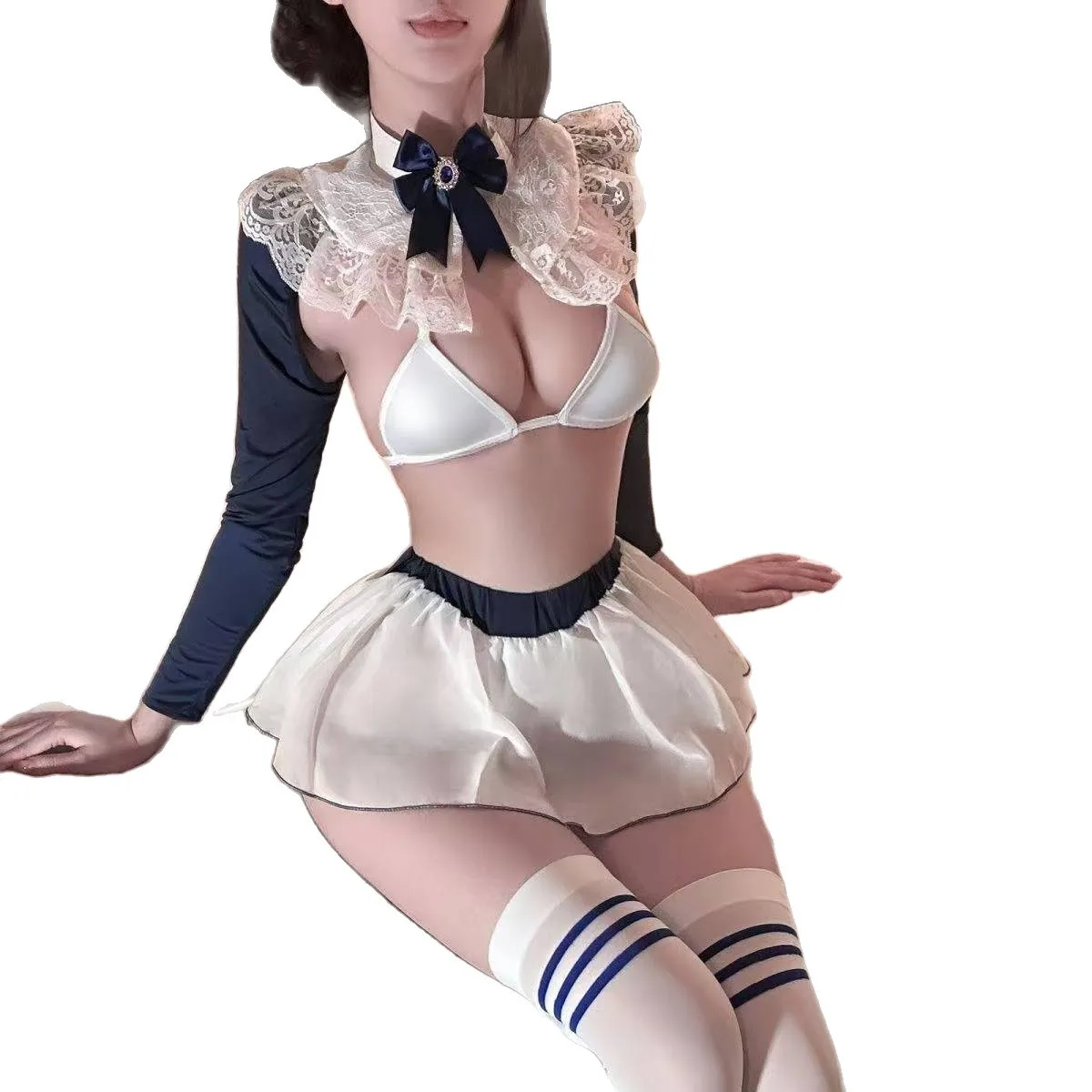Sexy Sailor Set Student Anime Sexy Skirt Schoolgirl Cosplay Costumes Perspective Lingerie Socialite Uniform Party Bed Temptation
Sexy Sailor Set Student Anime Sexy Skirt Schoolgirl Cosplay Costumes Perspective Lingerie Socialite Uniform Party Bed Temptation