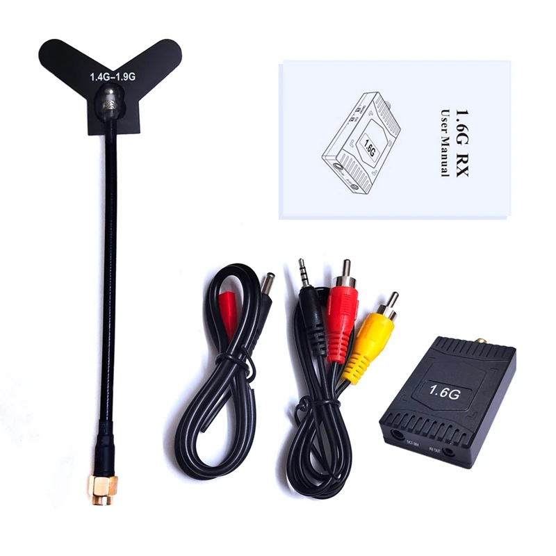 1.6G FPV VRX Kit FPV Video Receiver High Sensitivity Receiver For FPV RC Racing Drone
1.6G FPV VRX Kit FPV Video Receiver High Sensitivity Receiver For FPV RC Racing Drone