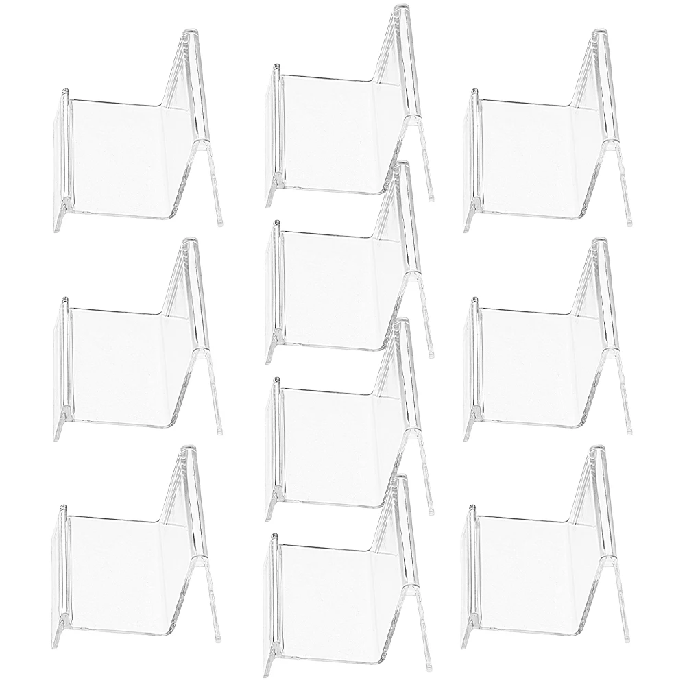 20pcs Transparent Wallet Display Rack Business Cards Holder Desk Organizer 7CM Practical Stand for Purse Jewelry Postcard
20pcs Transparent Wallet Display Rack Business Cards Holder Desk Organizer 7CM Practical Stand for Purse Jewelry Postcard