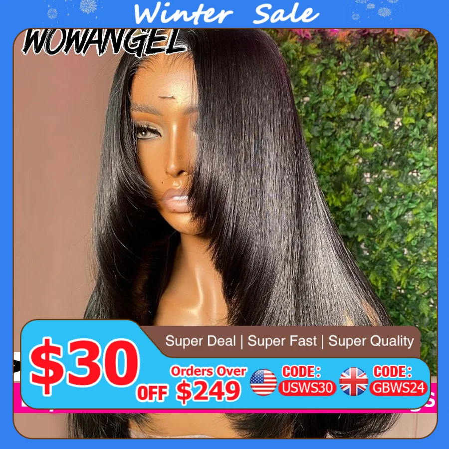 WOWANGEL 1. # Черные многослойные прямые парики 250% 13x6 HD, парики спереди, человеческие волосы, предварительно отбеленные бразильские волосы для женщин
WOWANGEL 1. # Черные многослойные прямые парики 250% 13x6 HD, парики спереди, человеческие волосы, предварительно отбеленные бразильские волосы для женщин