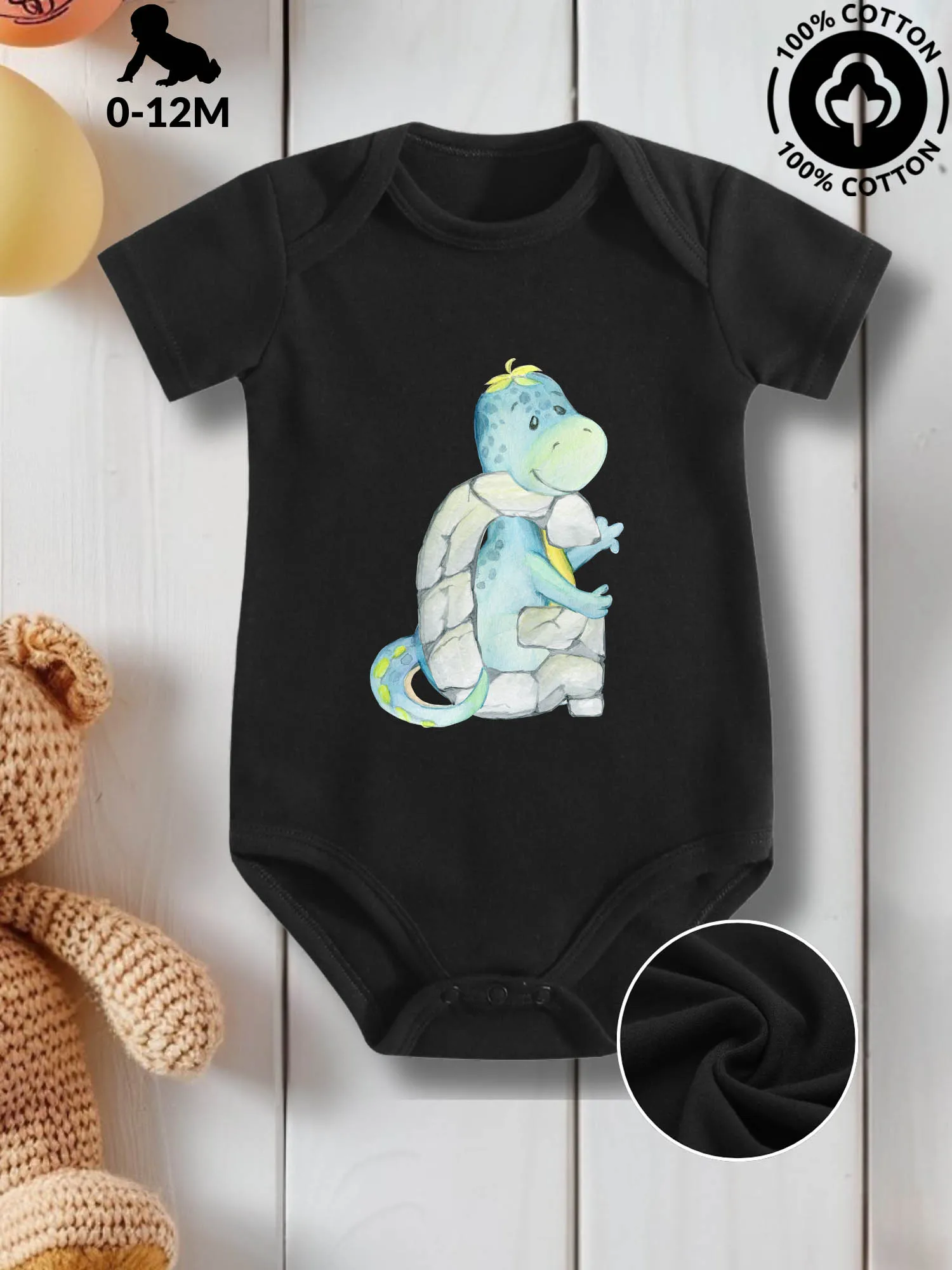 Детский костюм для ползания унисекс Watercolor Dino G, комбинезон из чистого хлопка для ухода за кожей, всесезонное черное боди 190GSM
Детский костюм для ползания унисекс Watercolor Dino G, комбинезон из чистого хлопка для ухода за кожей, всесезонное черное боди 190GSM