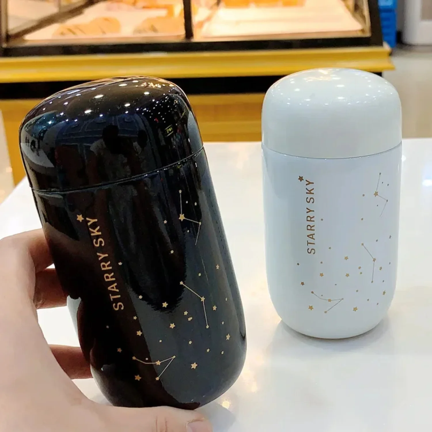 Thermos Bottle Starry Sky Mini Small Capacity Leakproof Coffee Mug 304 Stainless Steel Vacuum Flask 200ML Thermo Bottle
Thermos Bottle Starry Sky Mini Small Capacity Leakproof Coffee Mug 304 Stainless Steel Vacuum Flask 200ML Thermo Bottle