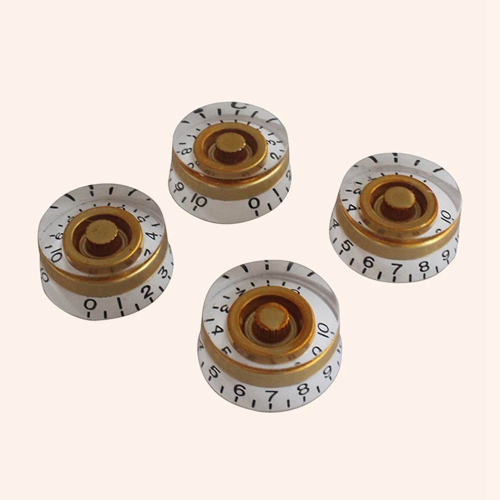 4 PCS/ Large Round String Button Replacement Knobs Parts Electric Guitar Volume and Tone Control Pedal
4 PCS/ Large Round String Button Replacement Knobs Parts Electric Guitar Volume and Tone Control Pedal