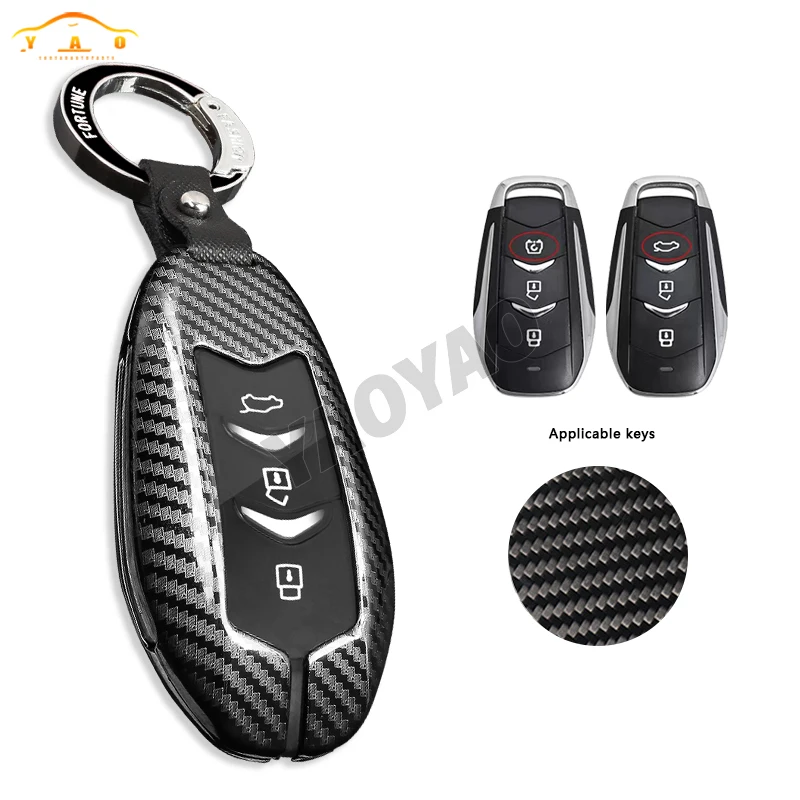 Full Cover Carbon Fiber Car Key Case for Dongfeng GLORY 580 500 IX5 creative key chain car key case Accessories
Full Cover Carbon Fiber Car Key Case for Dongfeng GLORY 580 500 IX5 creative key chain car key case Accessories