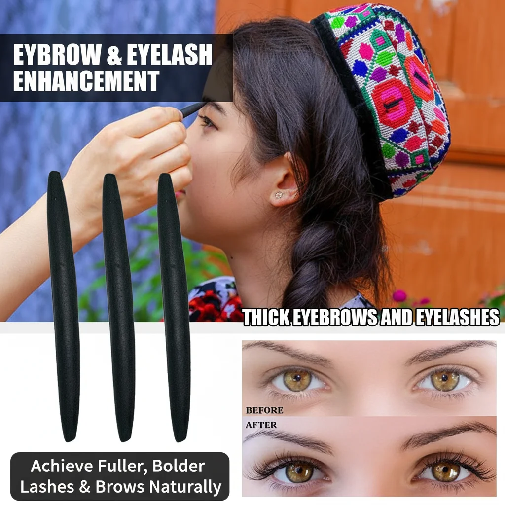 Usma Grass Eyebrow Growth Pen from Xinjiang for Eyebrows And Eyelashes Hairline And Beard Filling Pencil
Usma Grass Eyebrow Growth Pen from Xinjiang for Eyebrows And Eyelashes Hairline And Beard Filling Pencil