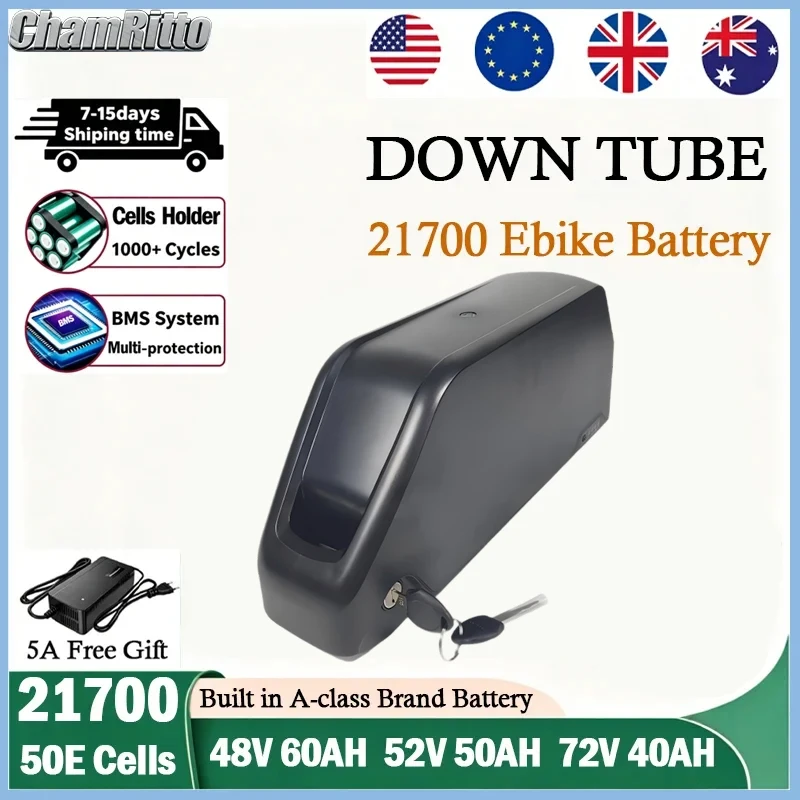 Hailong 36v48v52v60v 72v Electric bike cham rider polly dp7 30 40 50ah 60ah Battery 1000w 2000w3000w kit E bike Lithium Batterie
Hailong 36v48v52v60v 72v Electric bike cham rider polly dp7 30 40 50ah 60ah Battery 1000w 2000w3000w kit E bike Lithium Batterie