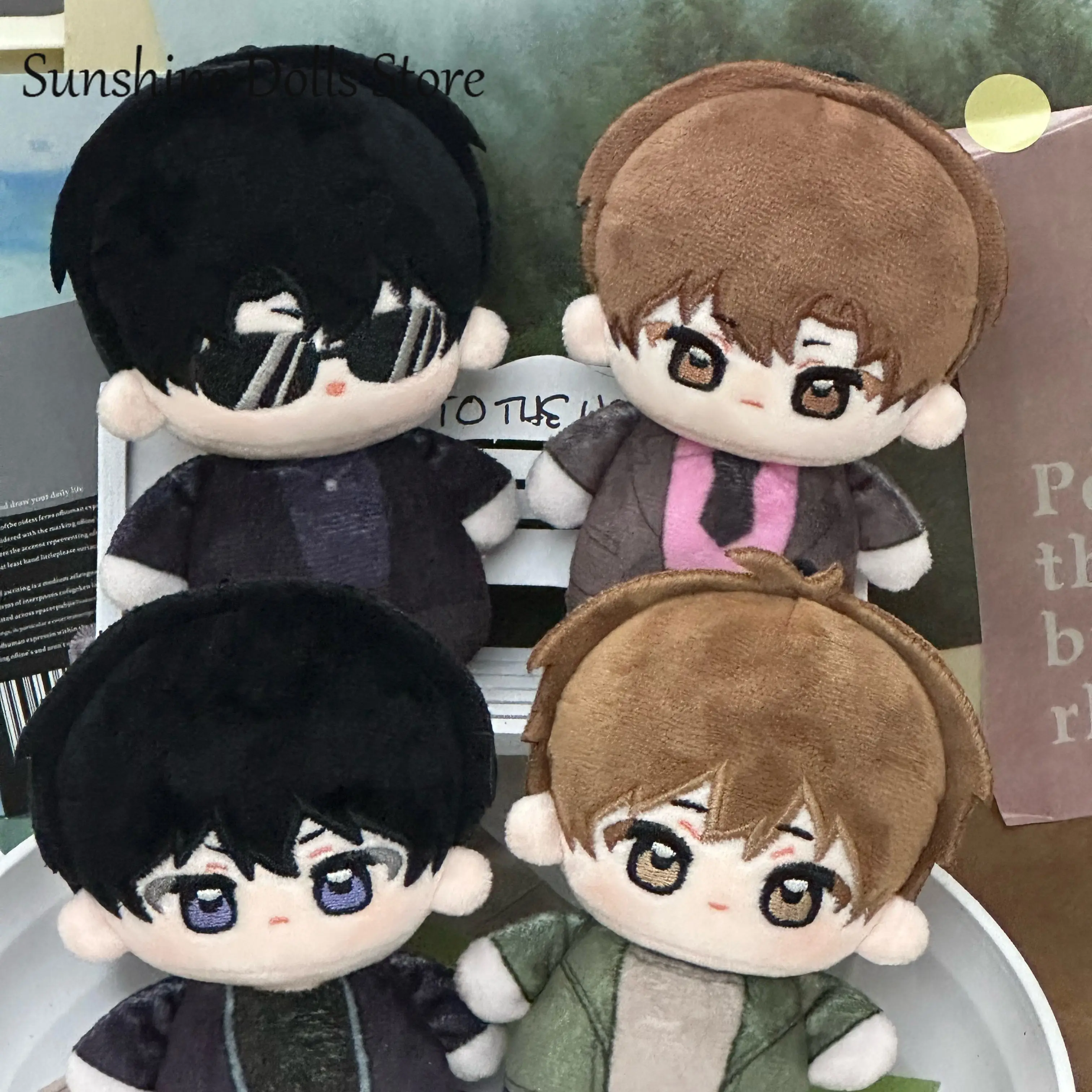 10cm Anime The Grave Robbers'Chronicles Midget Crabapple Kylin Zhang WuXie Plush Cotton Doll Printed Body Pendant Toys Plushie
10cm Anime The Grave Robbers'Chronicles Midget Crabapple Kylin Zhang WuXie Plush Cotton Doll Printed Body Pendant Toys Plushie