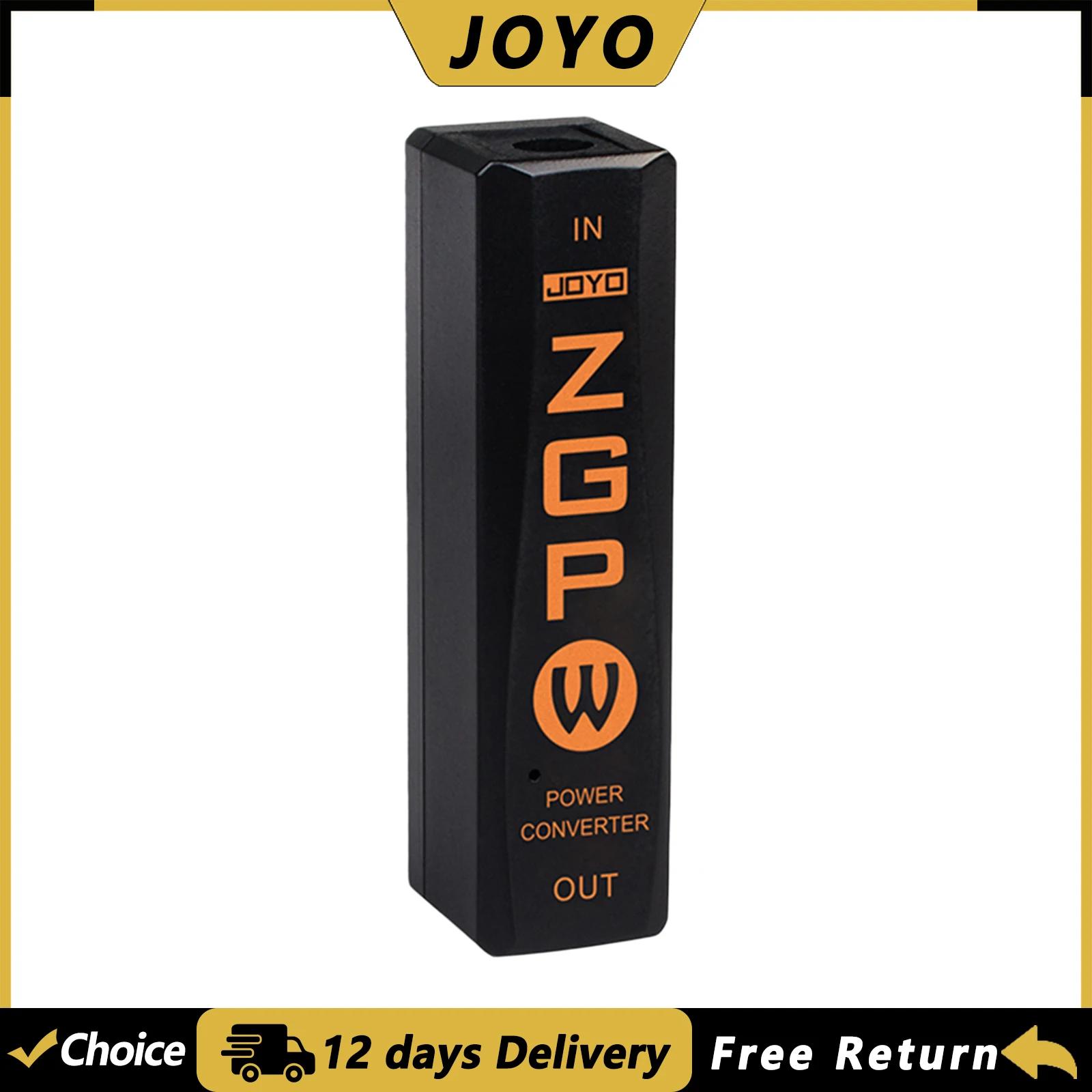 JOYO JP-06W Guitar Effect Pedal Power Noise Blocker Support DC 9V 400mAh Output Guitar Power Supply Converter Noise Reducer
JOYO JP-06W Guitar Effect Pedal Power Noise Blocker Support DC 9V 400mAh Output Guitar Power Supply Converter Noise Reducer