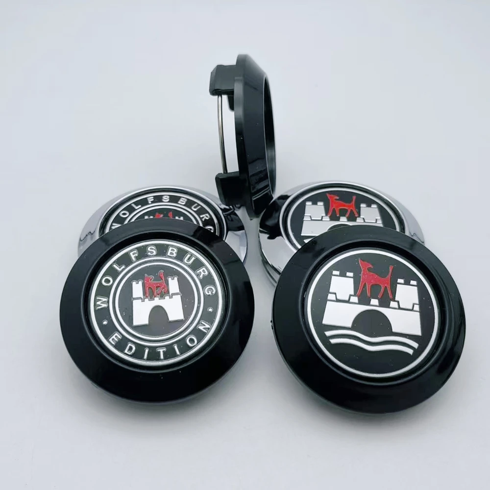 4pcs 64MM ( Clips 60MM ) Wolfsburg Logo Emblem Badge Car Wheel Center Caps Rim Hub Cover Wheel Hubcaps Replace Car Accessories
4pcs 64MM ( Clips 60MM ) Wolfsburg Logo Emblem Badge Car Wheel Center Caps Rim Hub Cover Wheel Hubcaps Replace Car Accessories