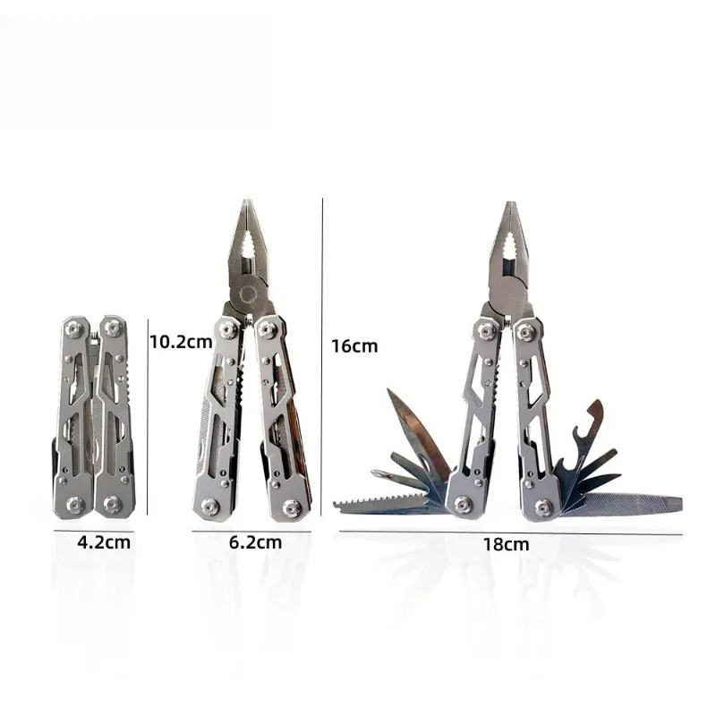 LIANMAN Multifunctional Tiger Pliers Small Knife Portable Stainless Steel Fishing Equipment Outdoor Emergency Folding Tool
LIANMAN Multifunctional Tiger Pliers Small Knife Portable Stainless Steel Fishing Equipment Outdoor Emergency Folding Tool