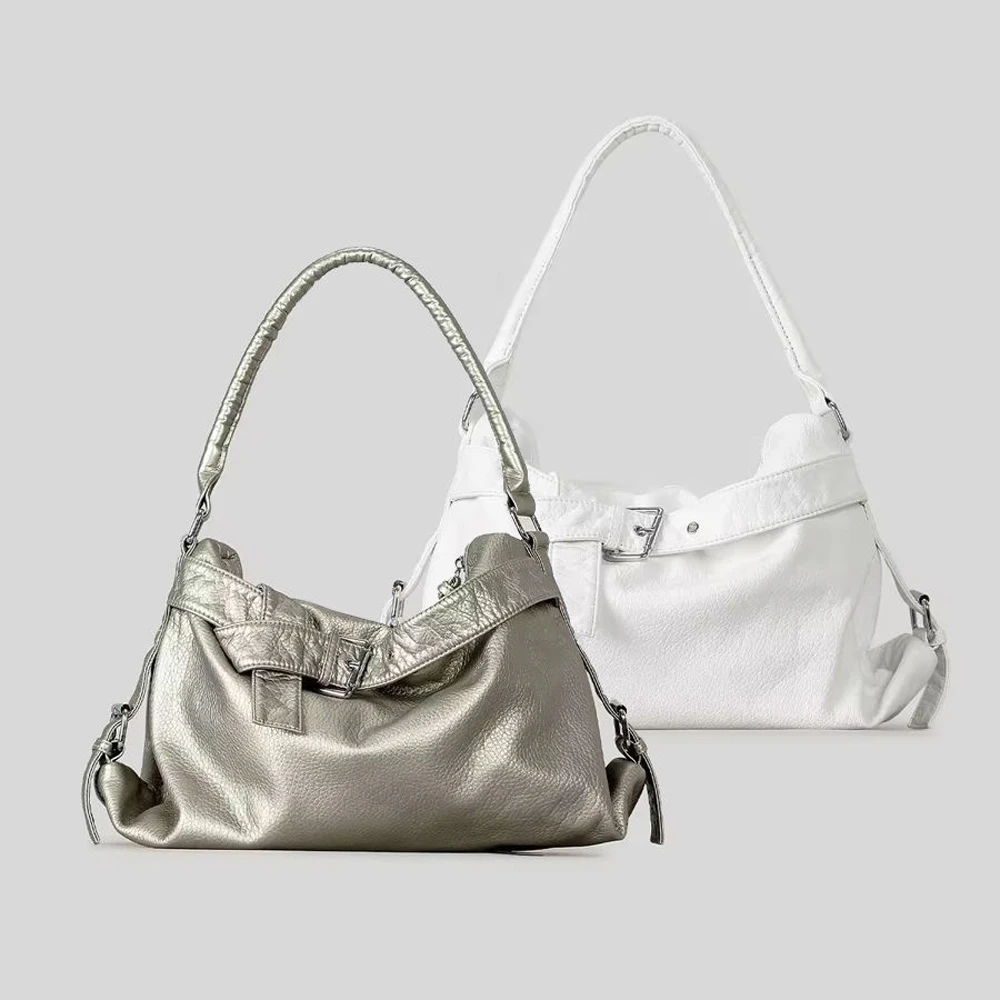 SHELKSBAG Женская сумка через плечо с несколькими карманами, большая сумка-кроссбоди, модная сумка для шопинга, дорожная сумка-хобо, мотоциклетная сумка из искусственной кожи
SHELKSBAG Женская сумка через плечо с несколькими карманами, большая сумка-кроссбоди, модная сумка для шопинга, дорожная сумка-хобо, мотоциклетная сумка из искусственной кожи