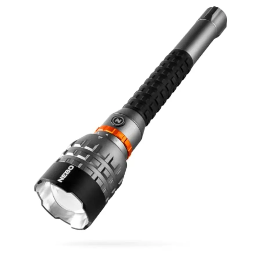 Flashlight 18000 Lumens, 5 Light Modes, Rechargeable Waterproof Flashlight for Hiking, Camping & Hunting, Tactical Self Defense
Flashlight 18000 Lumens, 5 Light Modes, Rechargeable Waterproof Flashlight for Hiking, Camping & Hunting, Tactical Self Defense