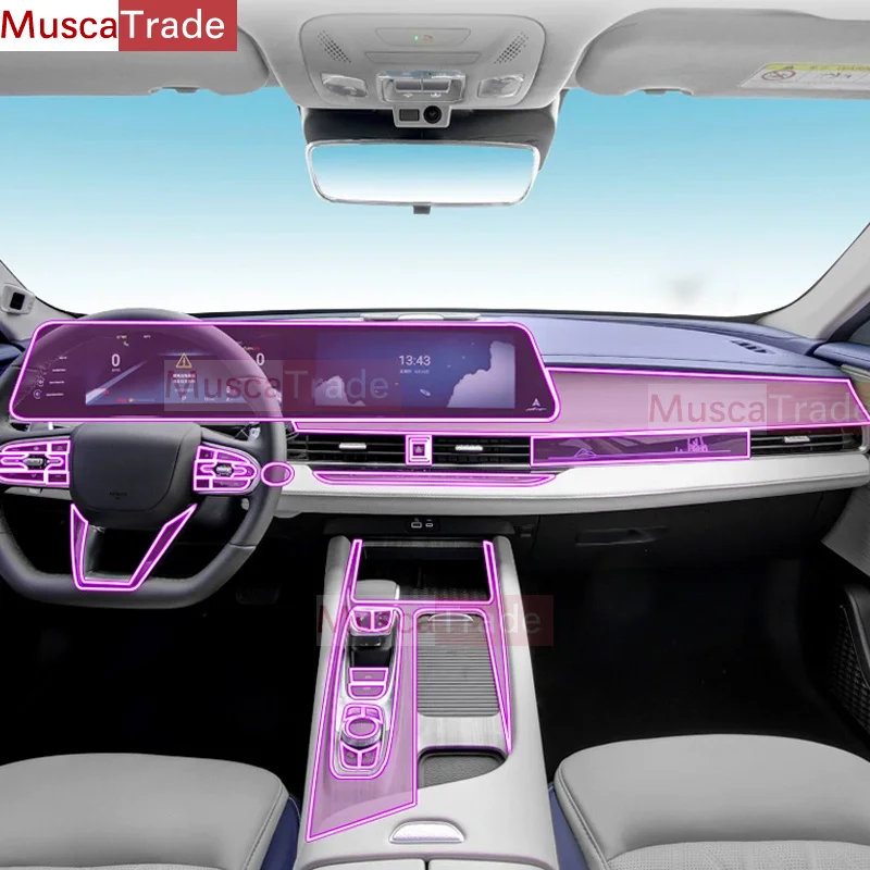 For CHERY ARRIZO 8 2022 2023 Car Gearbox Panel Film Dashboard Screen Protective Sticker Interior Anti-Scratch TPU Accessories
For CHERY ARRIZO 8 2022 2023 Car Gearbox Panel Film Dashboard Screen Protective Sticker Interior Anti-Scratch TPU Accessories
