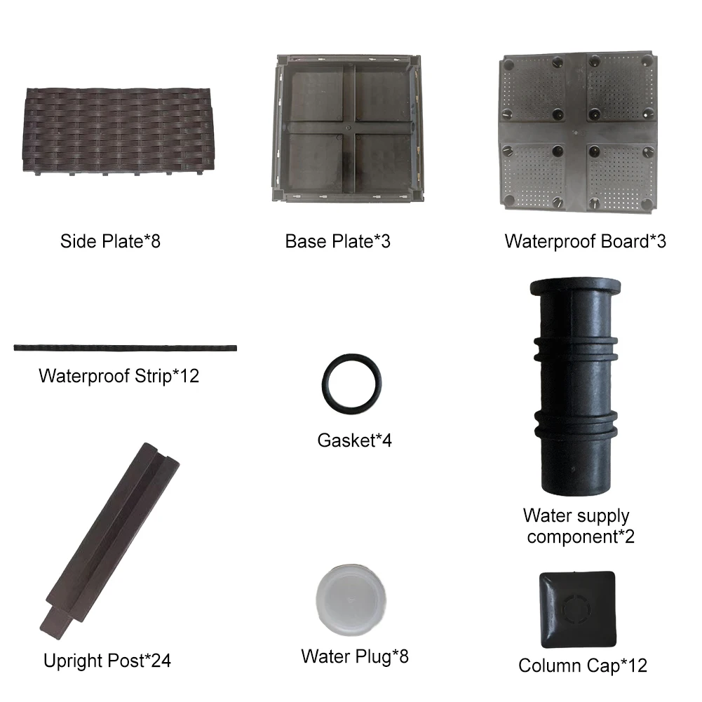 Plastic Raised Garden Bed with Drainage Holes Propagation Box with Legs Raised Bed for Gardening Vegetables Fruits Flowers Herbs
Plastic Raised Garden Bed with Drainage Holes Propagation Box with Legs Raised Bed for Gardening Vegetables Fruits Flowers Herbs