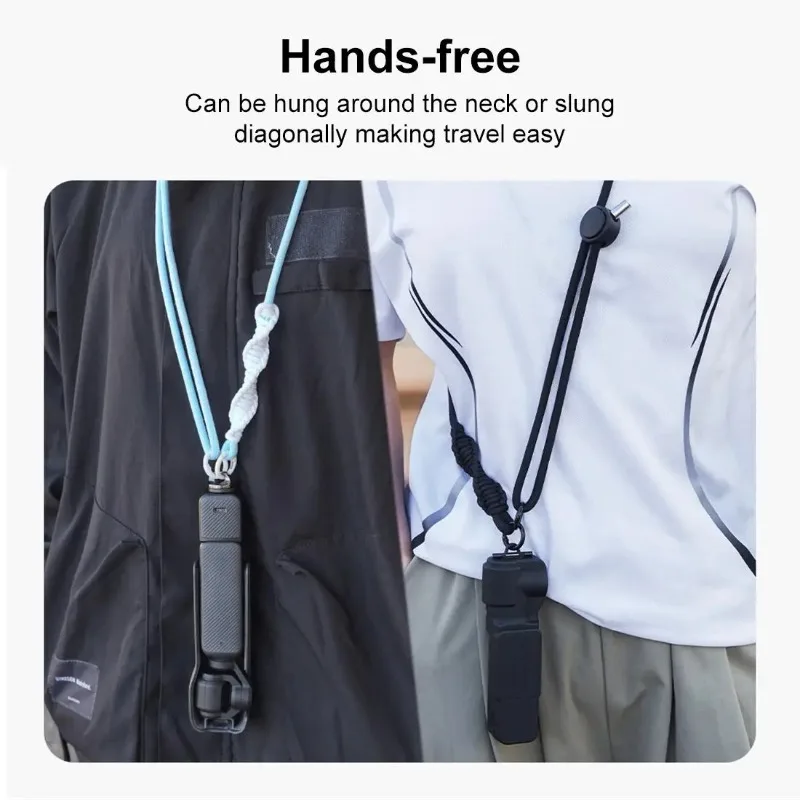 Adjustable Neck Lanyard For DJI Osmo Pocket Camera Hands Free Anti-Lost Strap For Travel Vlog Outdoor Shooting Accessory
Adjustable Neck Lanyard For DJI Osmo Pocket Camera Hands Free Anti-Lost Strap For Travel Vlog Outdoor Shooting Accessory