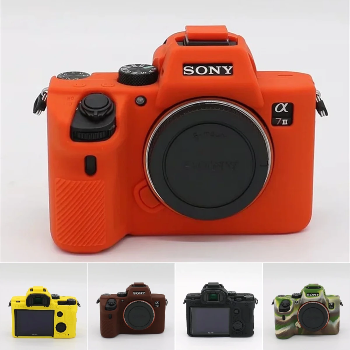 High - Quality Silicone Camera Protect Bag For Sony A7 III A7RIII A7III A7M3 A7R3 A9 - Dustproof
High - Quality Silicone Camera Protect Bag For Sony A7 III A7RIII A7III A7M3 A7R3 A9 - Dustproof