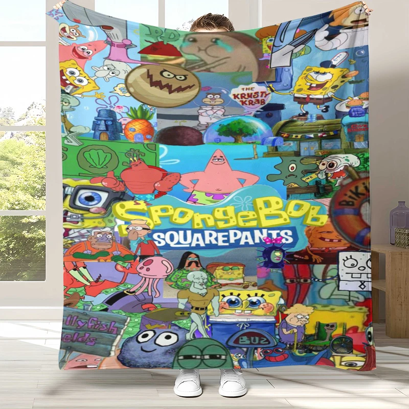 Funny S-SpongeBob Patrick Star Cartoon Flannel Blanket,Ultra Soft Warm Plush Throw for Home Bedroom Bed Sofa Cover Camping gift
Funny S-SpongeBob Patrick Star Cartoon Flannel Blanket,Ultra Soft Warm Plush Throw for Home Bedroom Bed Sofa Cover Camping gift