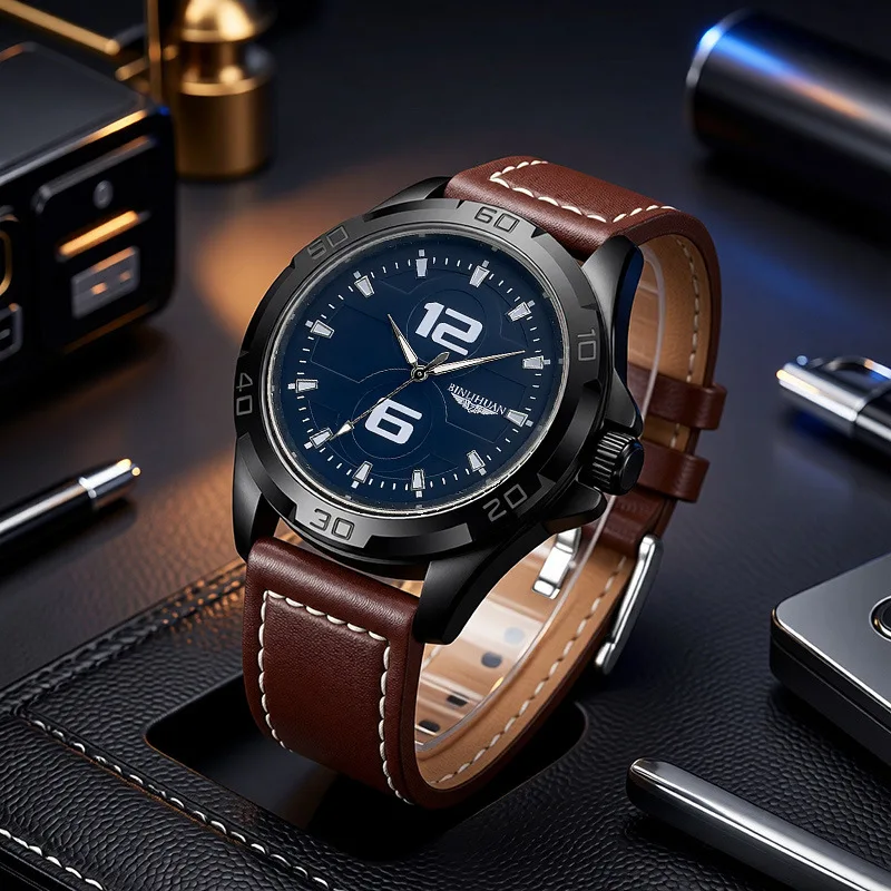 New Fashion Man Luxury Business Leather Watch Men Sport Silicone Quartz Watches Gift Male High Quality Wristwatches Reloj Hombre
New Fashion Man Luxury Business Leather Watch Men Sport Silicone Quartz Watches Gift Male High Quality Wristwatches Reloj Hombre