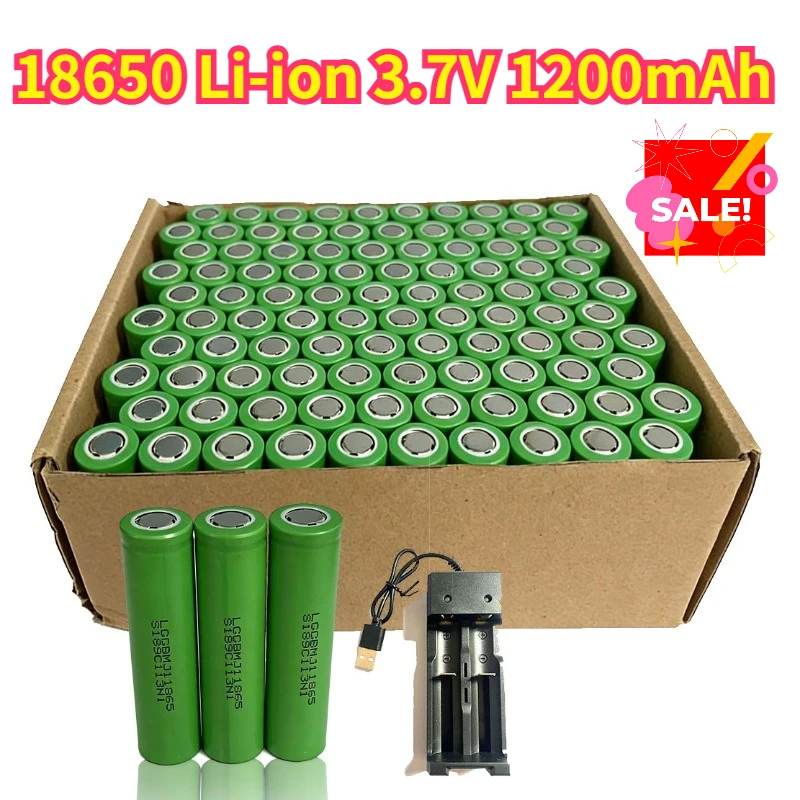 18650 bateria recargable 3.7V1200mAh lithium-ion battery suitable for e-cigarette flashlight and various tool batteries
18650 bateria recargable 3.7V1200mAh lithium-ion battery suitable for e-cigarette flashlight and various tool batteries