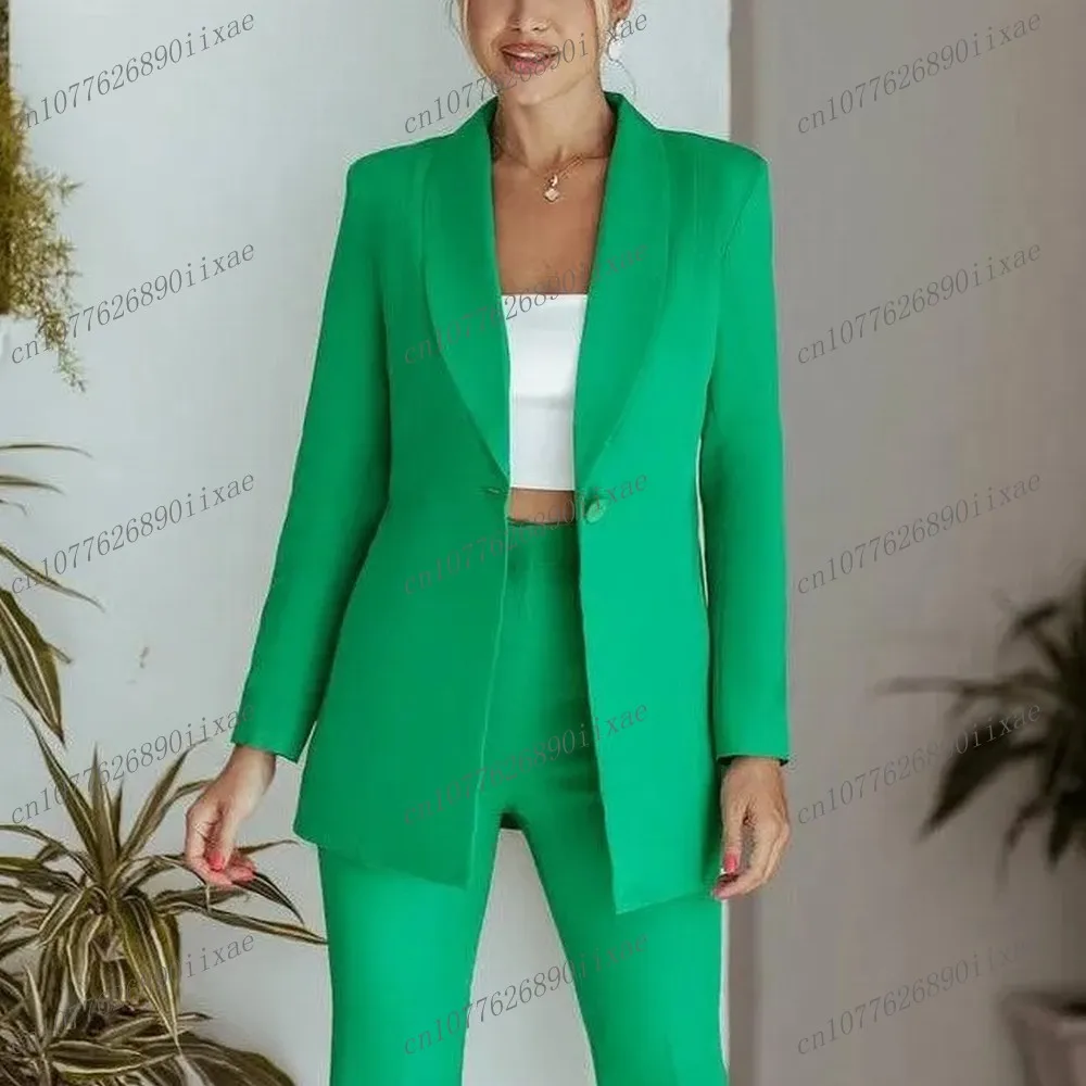Light Green Formal Women Suit Lady Business Office Tuxedos Mother Wedding Party Ladies 2 Piece Set Blazer Pants Customized
Light Green Formal Women Suit Lady Business Office Tuxedos Mother Wedding Party Ladies 2 Piece Set Blazer Pants Customized