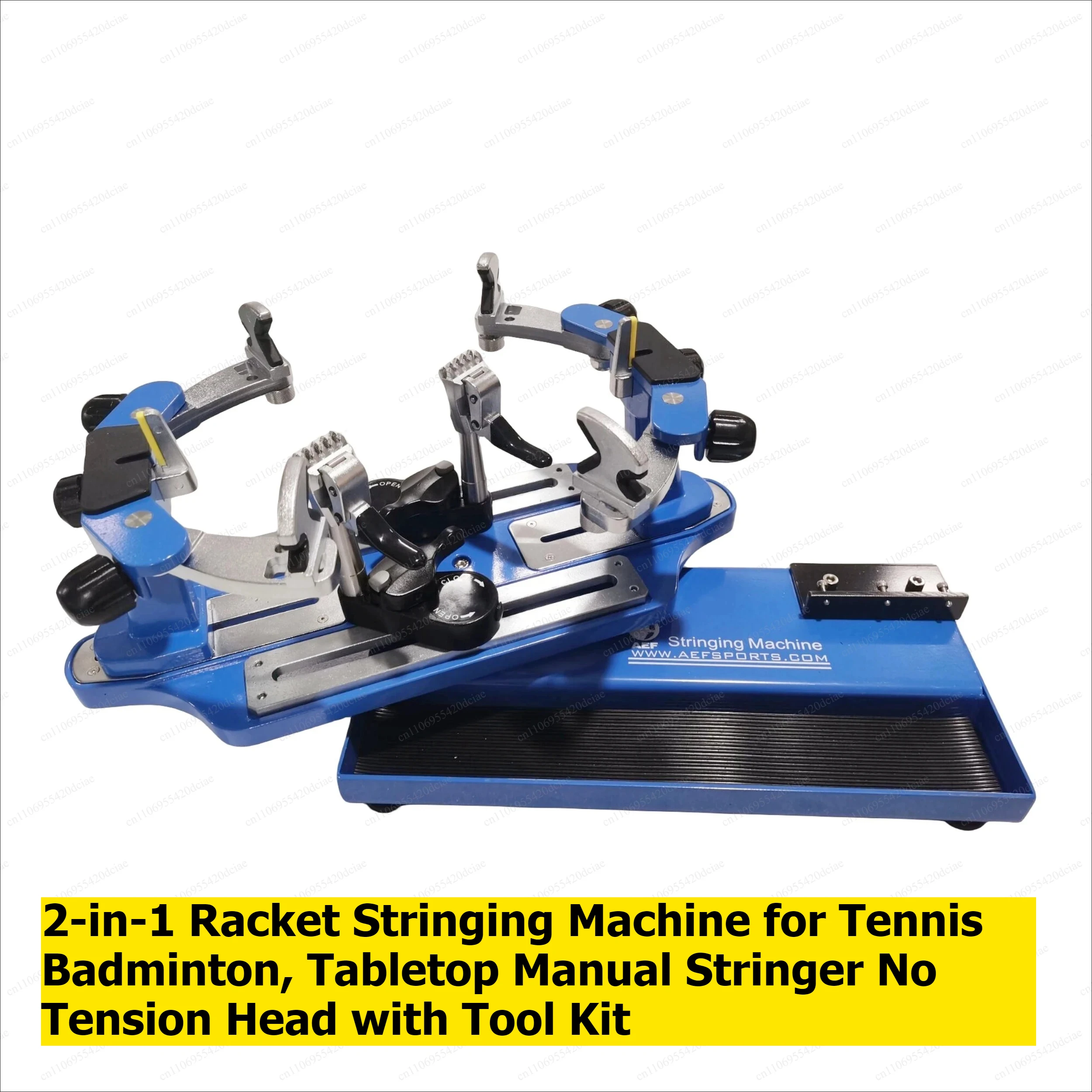 Manual Tennis Badminton Stringer, Portable Racquet Stringing Machine Without Tension Head & Accessories
Manual Tennis Badminton Stringer, Portable Racquet Stringing Machine Without Tension Head & Accessories