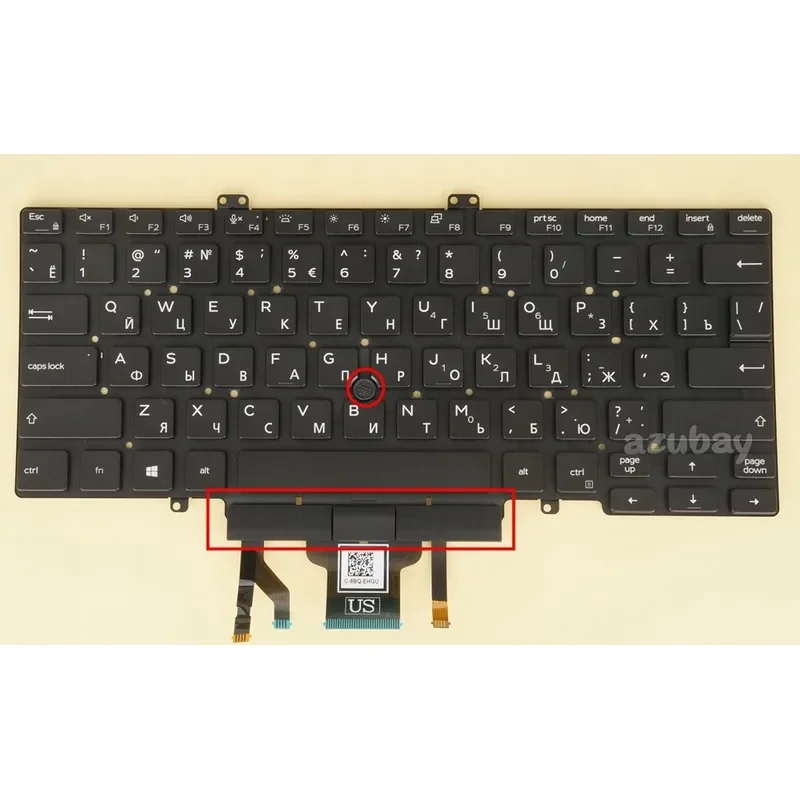 Backlit Keyboard for Dell Latitude 5400 5401 5410 5411 7400 P98G
Backlit Keyboard for Dell Latitude 5400 5401 5410 5411 7400 P98G