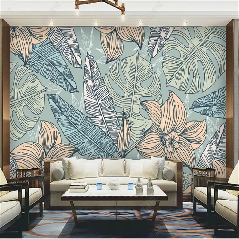 Nordic Minimalist Living Room Wall Paper Home Decor Mural Watercolor Golden Plants Small Fresh Bedroom Background Wallpaper
Nordic Minimalist Living Room Wall Paper Home Decor Mural Watercolor Golden Plants Small Fresh Bedroom Background Wallpaper