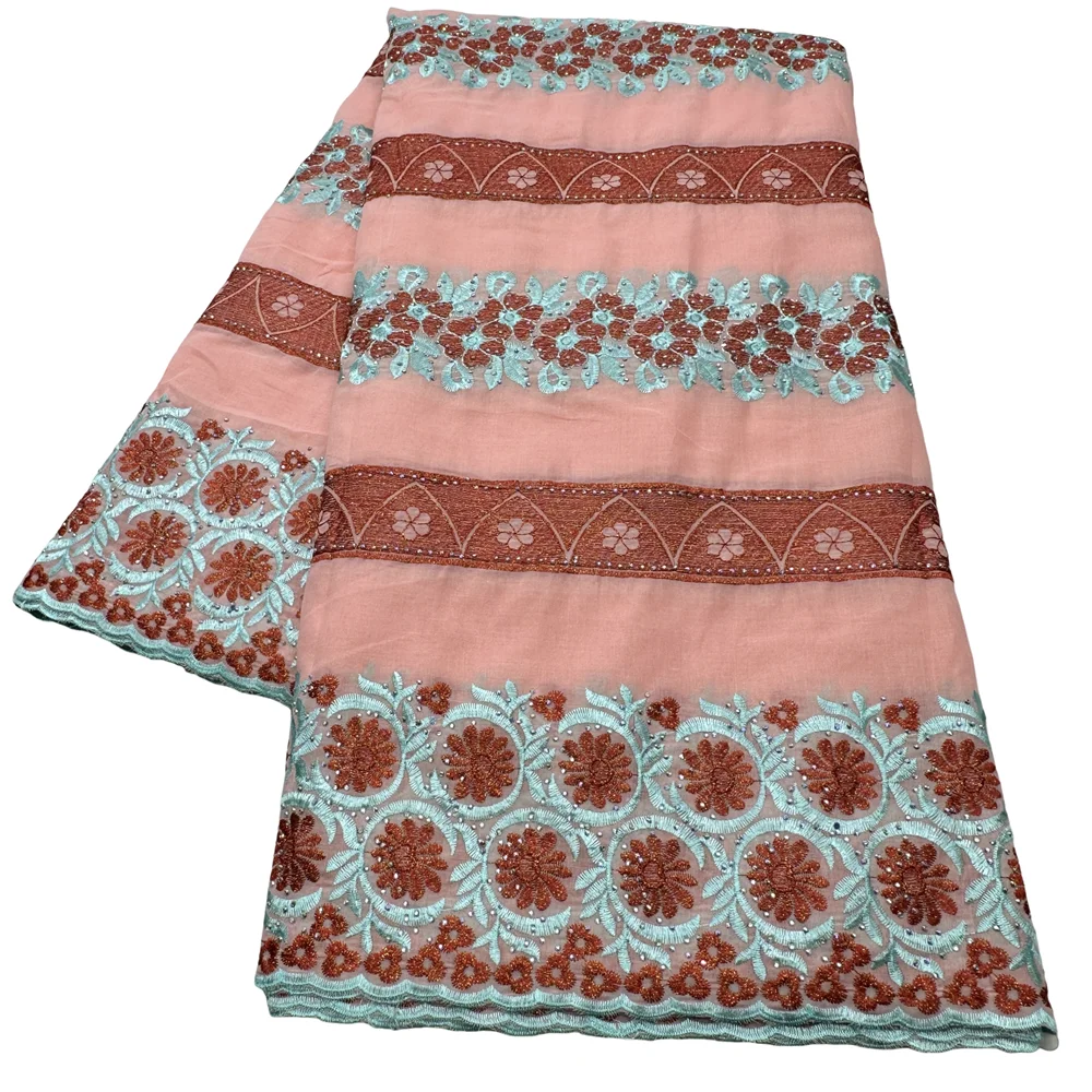 Hot Sale African Cotton Lace Fabrics 2026 High Quality Swiss Voile Lace Fabric With Stone Nigerian Lace Fabrics For Party Dress
Hot Sale African Cotton Lace Fabrics 2026 High Quality Swiss Voile Lace Fabric With Stone Nigerian Lace Fabrics For Party Dress