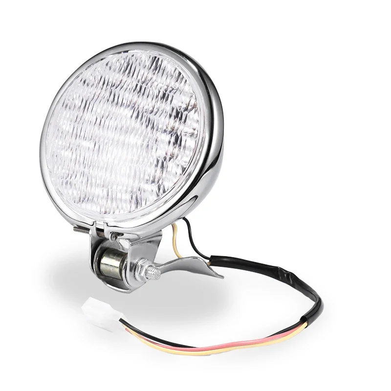 Motorcycle Chrome 5" LED Headlight Universal Headlamp For Harley Dyna Honda Shadow Aero Sabre VT VTX Cruiser Chopper Touring
Motorcycle Chrome 5" LED Headlight Universal Headlamp For Harley Dyna Honda Shadow Aero Sabre VT VTX Cruiser Chopper Touring